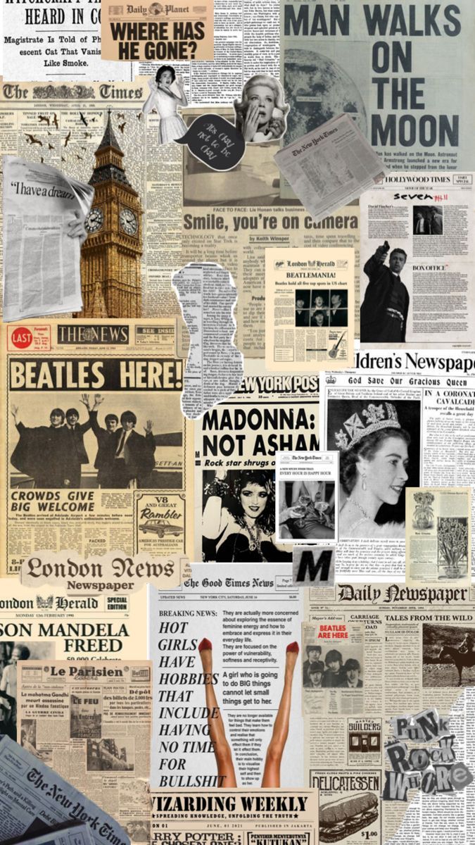 675x1200 Newspaper, wallpaper, newspaper aesthetic, newspaper articles, lockscreen, background, collage, collage wallpaper