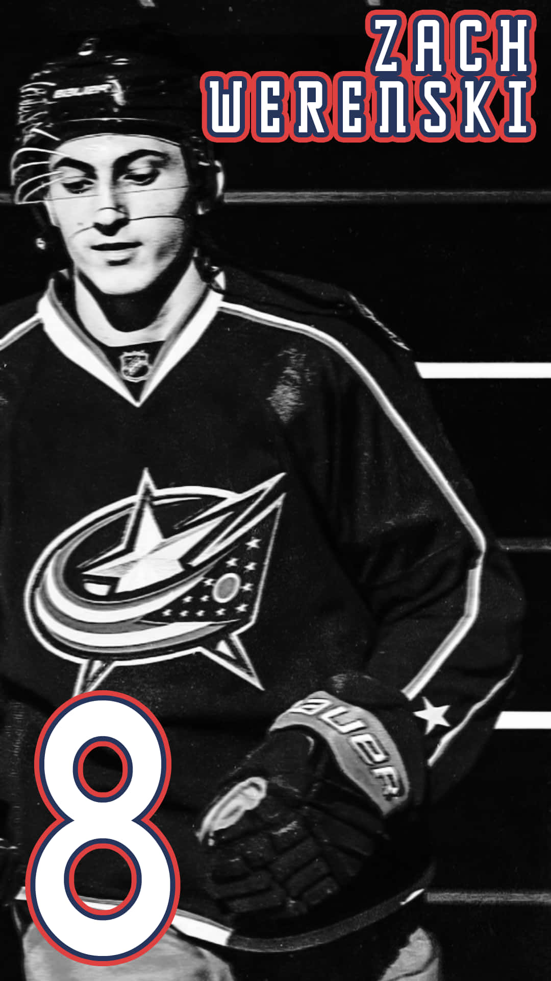 1080x1920 Download Home Screen Theme Zachary Werenski Wallpaper