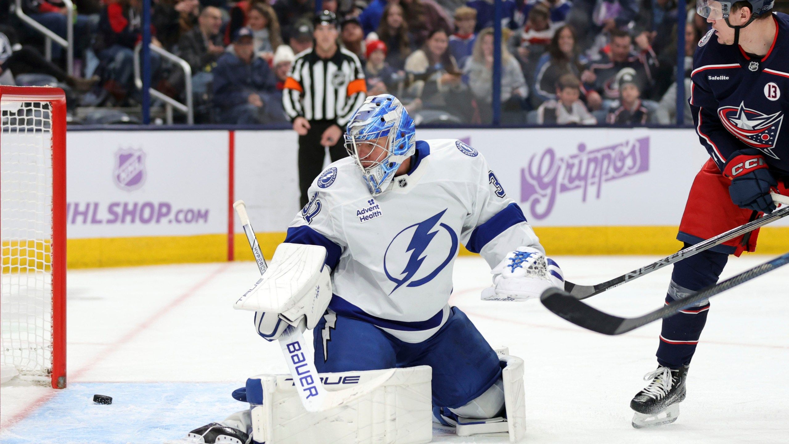 2560x1440 Zach Werenski's Goal In OT And 5 Point Game Helps Blue Jackets To 7 6 Win Over Lightning. NBC4 WCMH TV