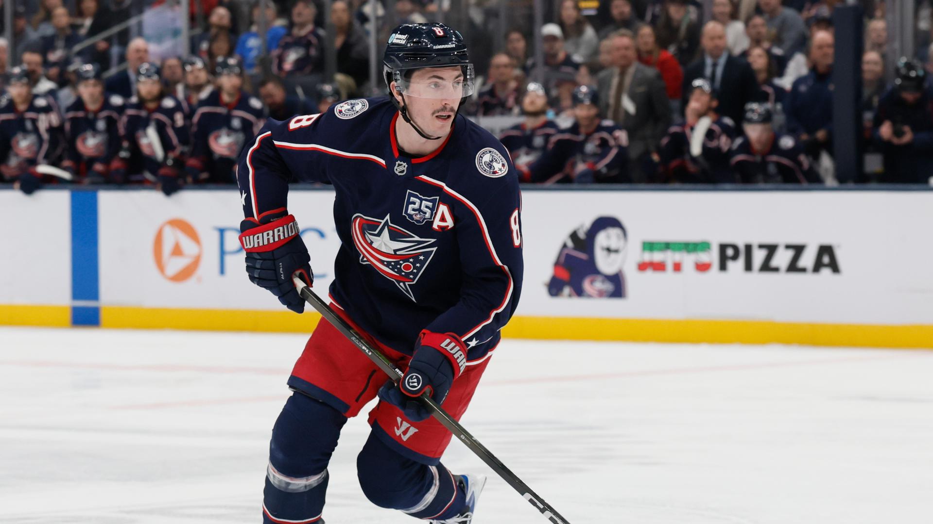 1920x1080 Columbus Blue Jackets' Zach Werenski wins Norris Trophy for top defenseman of the season