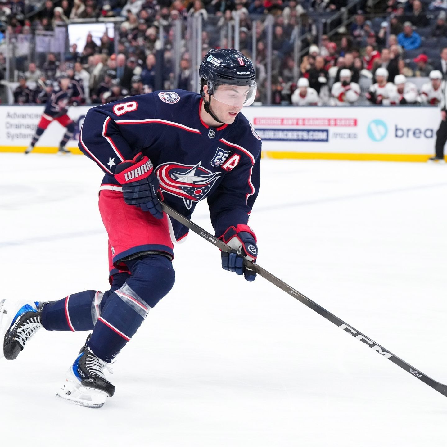 1440x1440 Werenski's milestone and Greaves' shutout lead Blue Jackets to 7th straight win