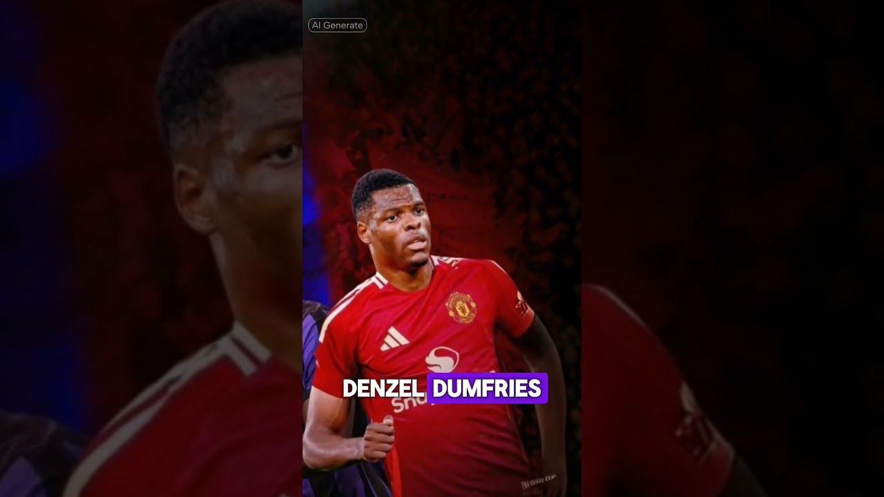 1280x720 Denzel Dumfries to Manchester United. #manchesterunited #denzel #dumfries #manunitedtransfernews