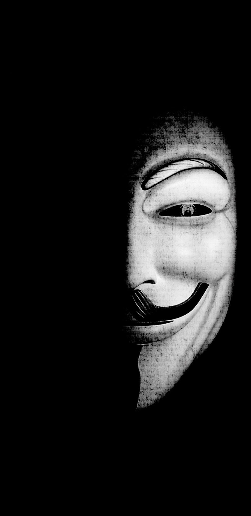 1000x2056 Topeng Anonymos Mask Wallpaper APK for Android Download