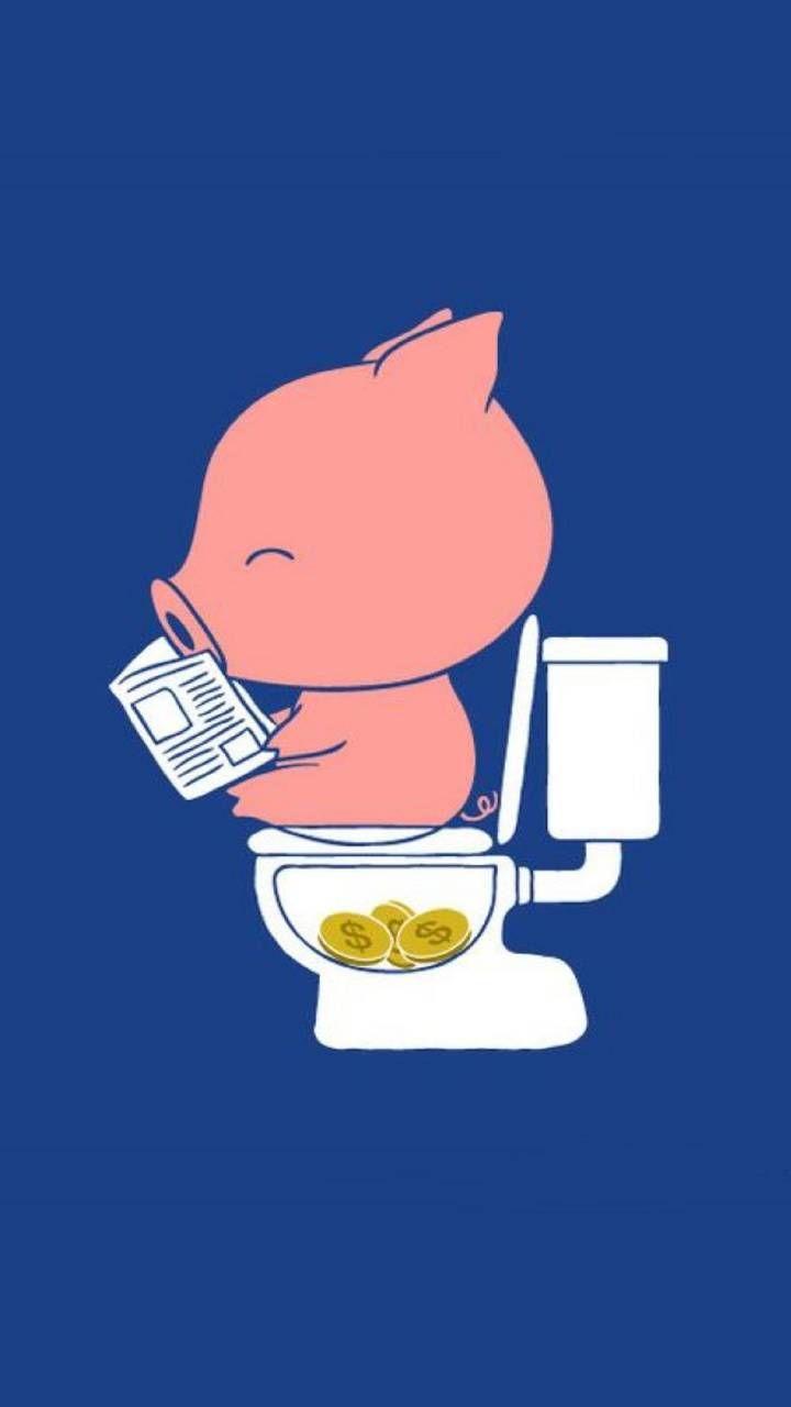 720x1280 Piggy bank wallpaper