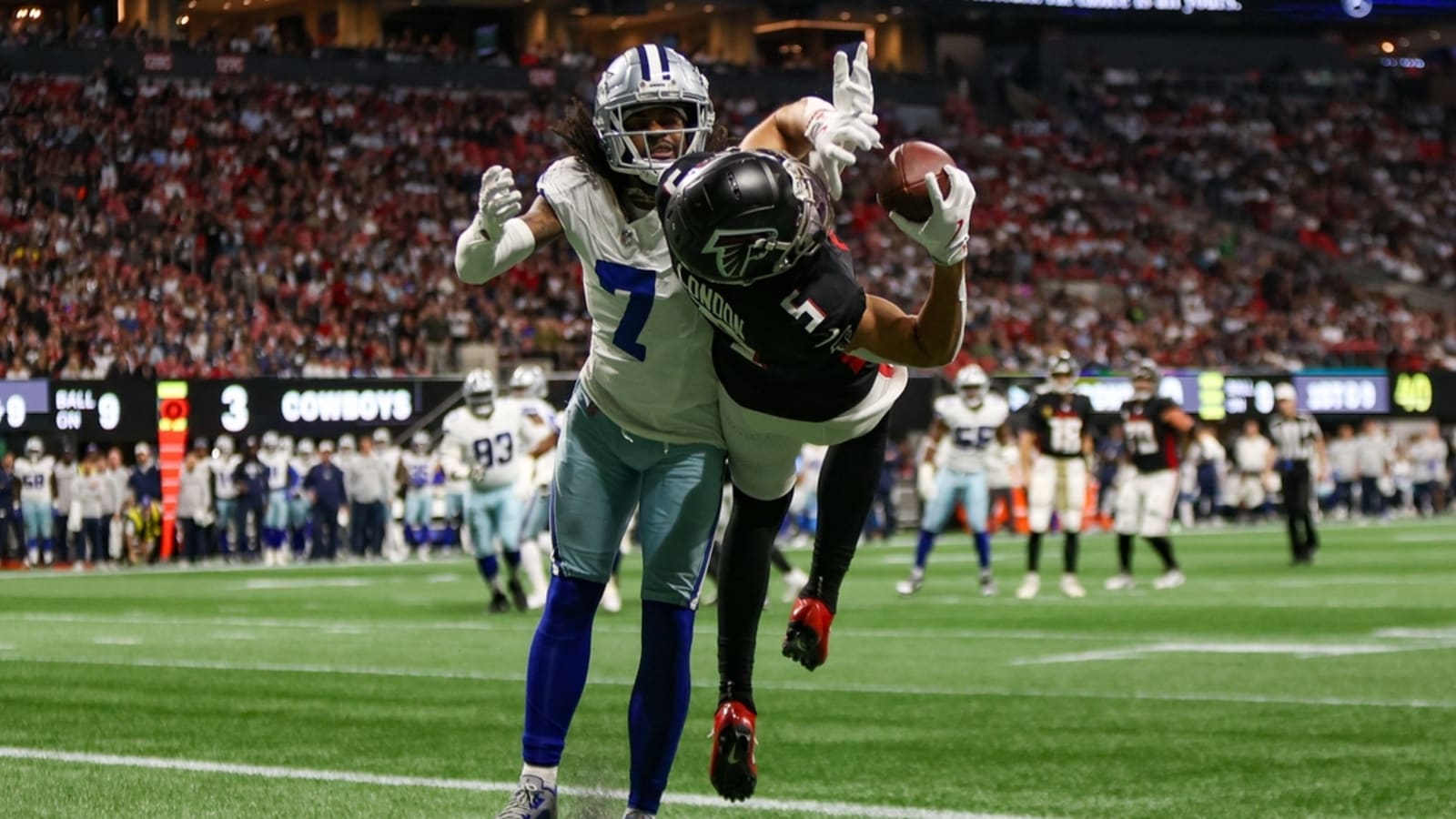 1600x900 Falcons WR Drake London (hip) questionable vs. Saints
