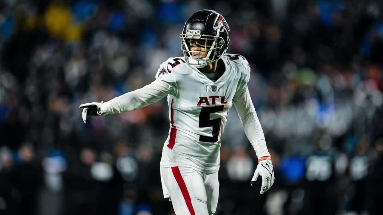 1280x720 Download Drake London Atlanta Falcons Game Wallpaper