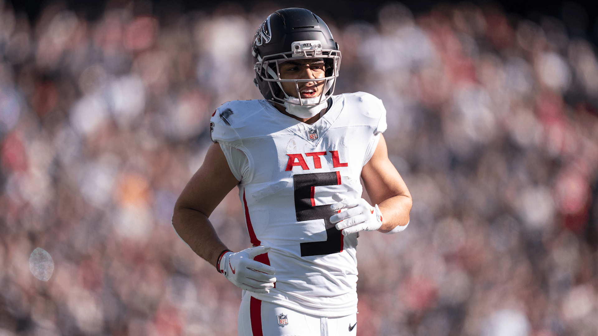 1920x1080 This Just In: WR Drake London (Knee) Out At The Buccaneers