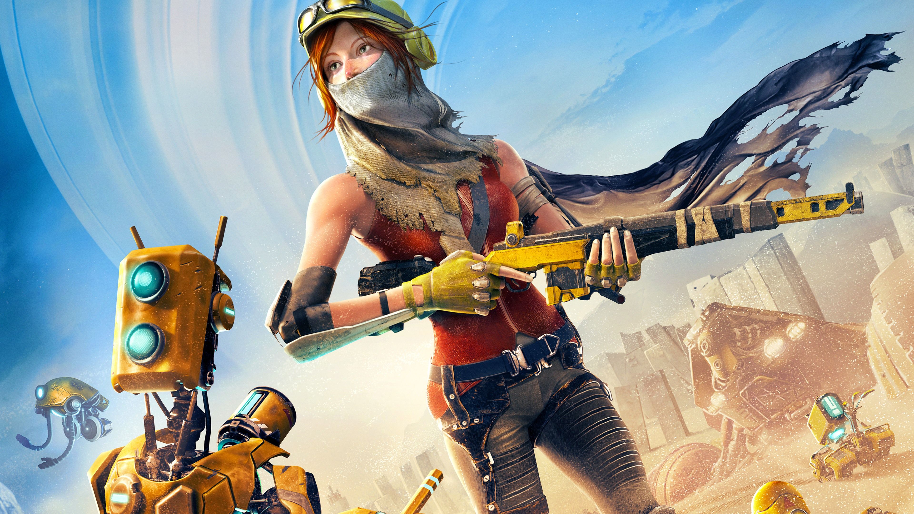 3840x2160 ReCore 4K Ultra HD: Joule Adams & Mack in Actionx2160