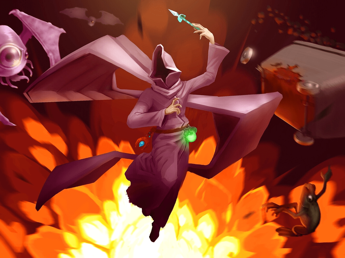 1200x900 Noita review merciless and utterly chaotic wizarding delight