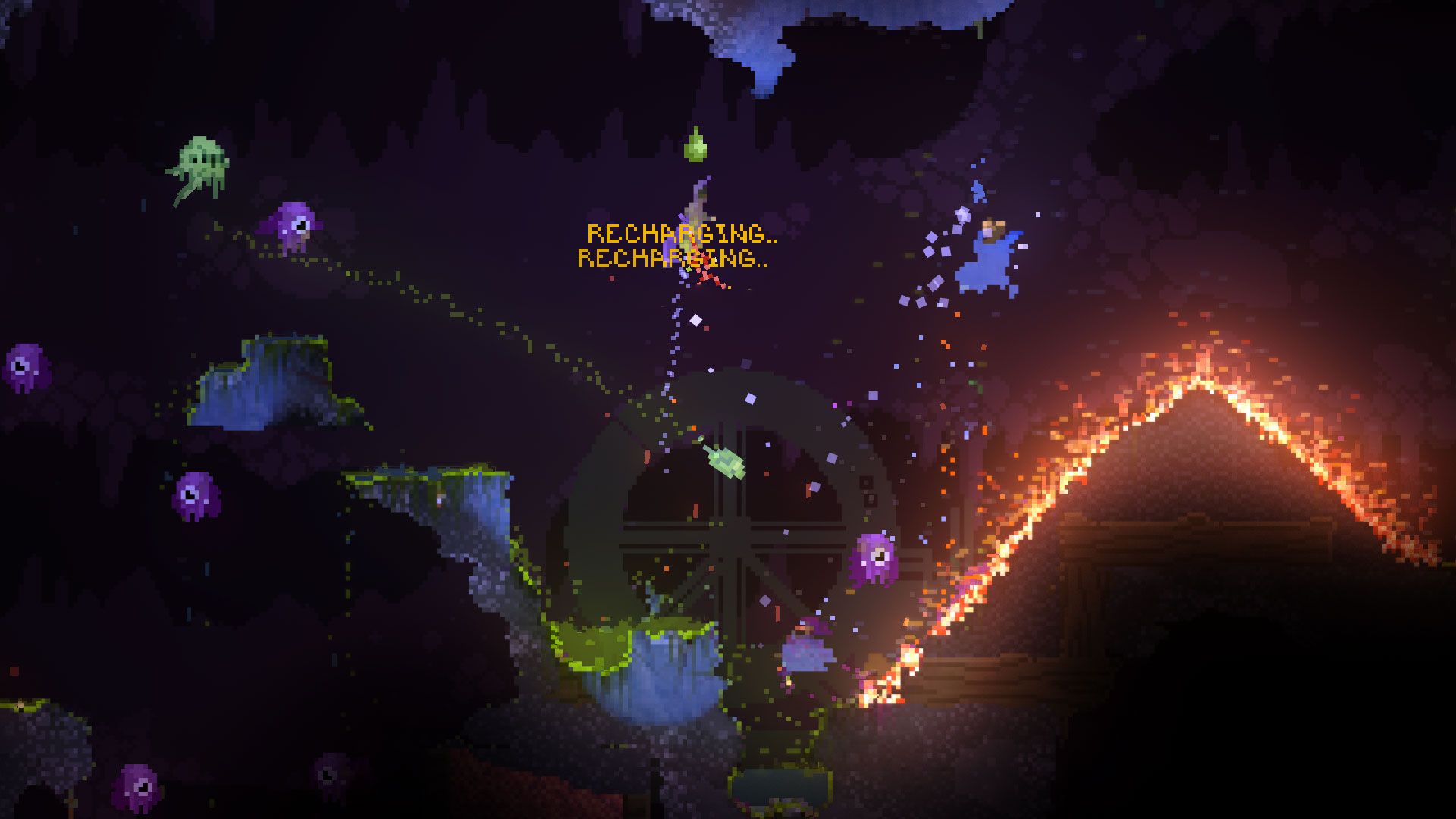 1920x1080 The Noita devs on how to make a fun game when everything is falling. Rock Paper Shotgun