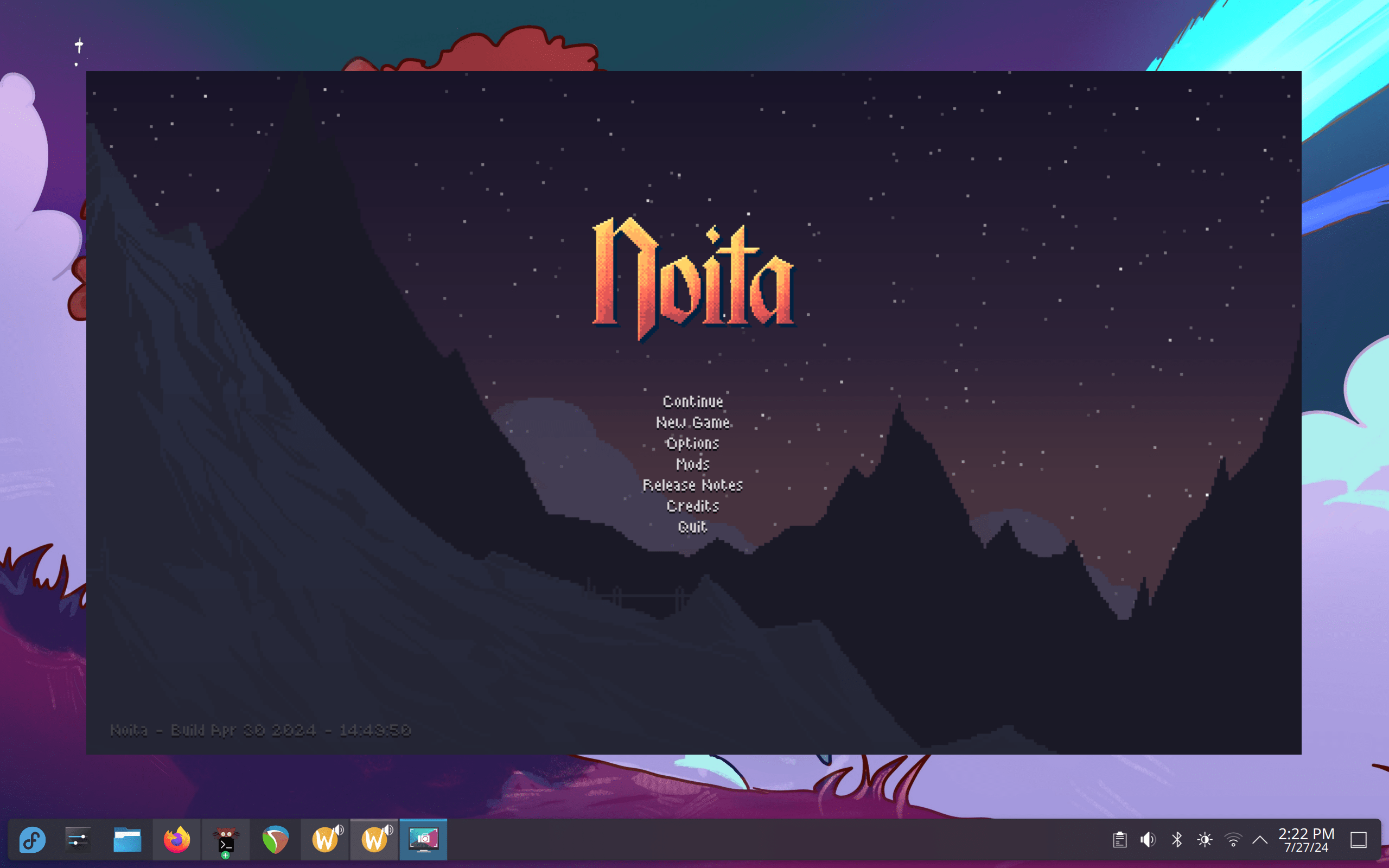 2560x1600 emgemg: noita is running better on asa