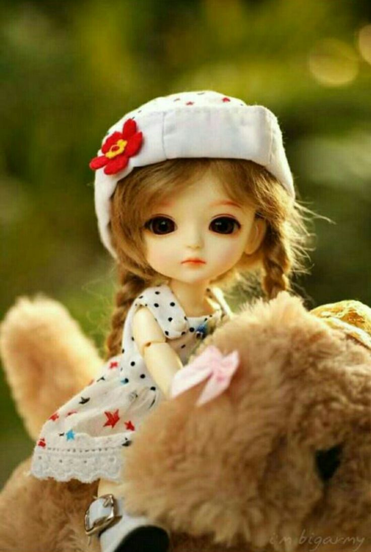 736x1095 Doll HD wallpaper. Doll wallpaper beautiful, Whimsical dollcore beret hat, iPhone korean doll wallpaper