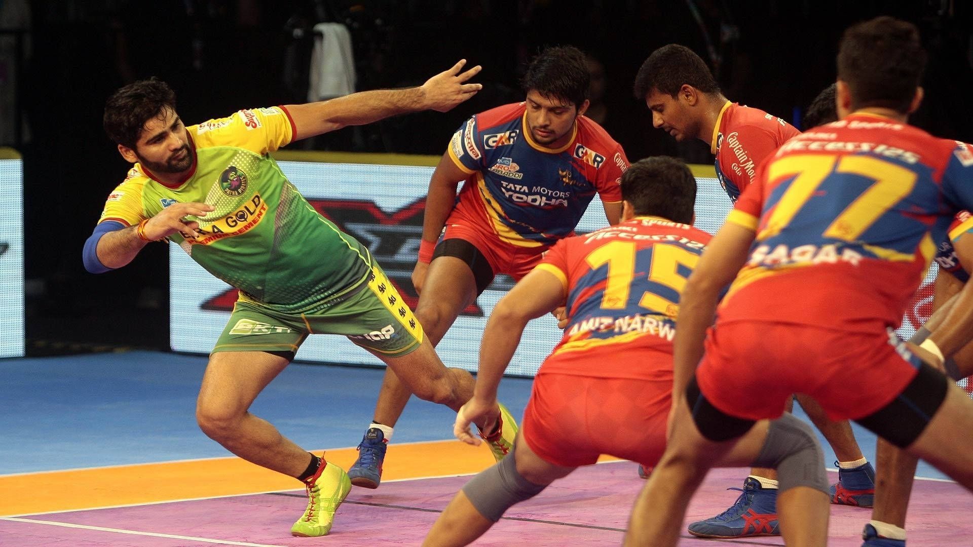 1920x1080 Download Vivo Pro Kabaddi Pardeep Narwal Wallpaper