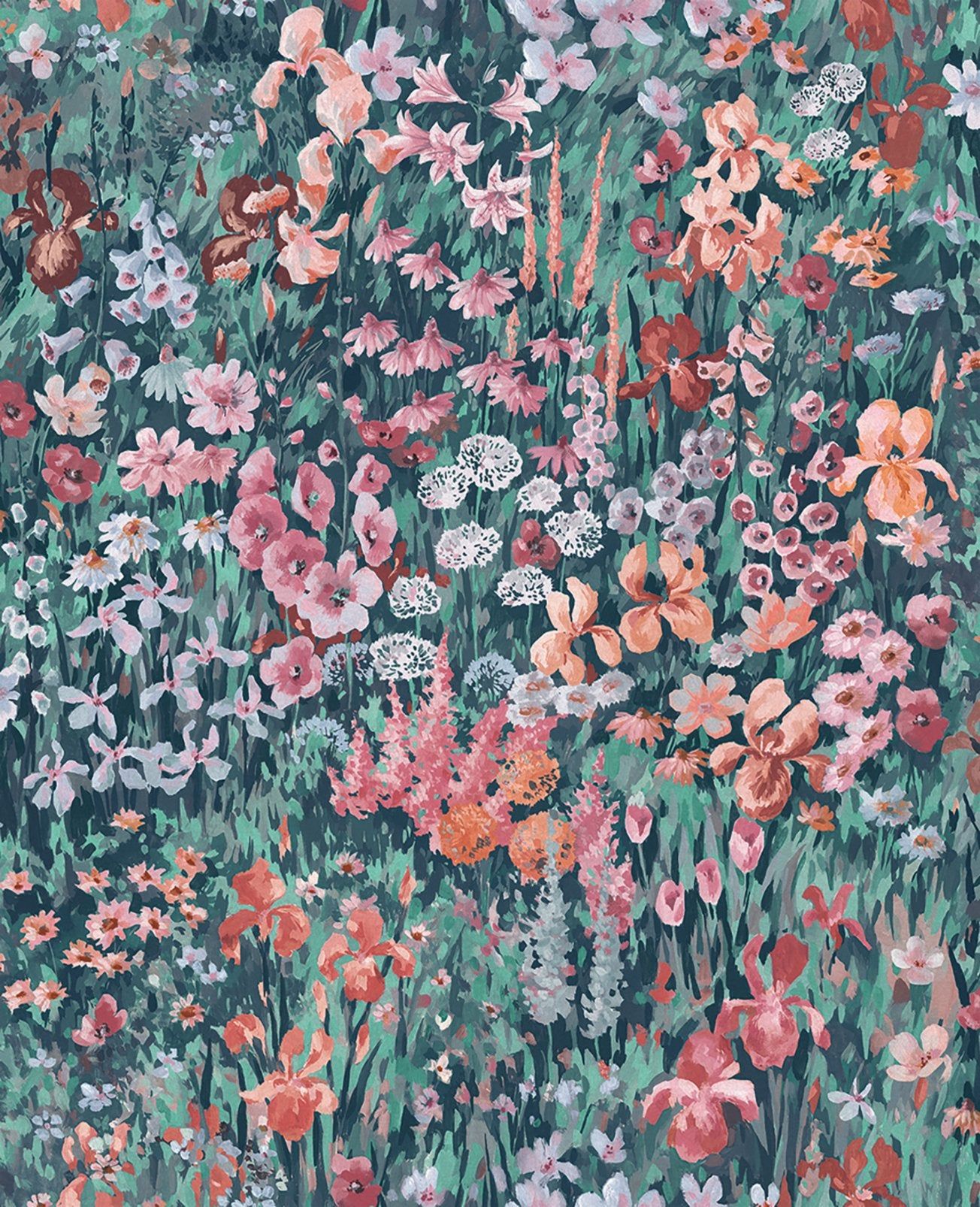 1304x1606 Cottage Garden Wallpaper