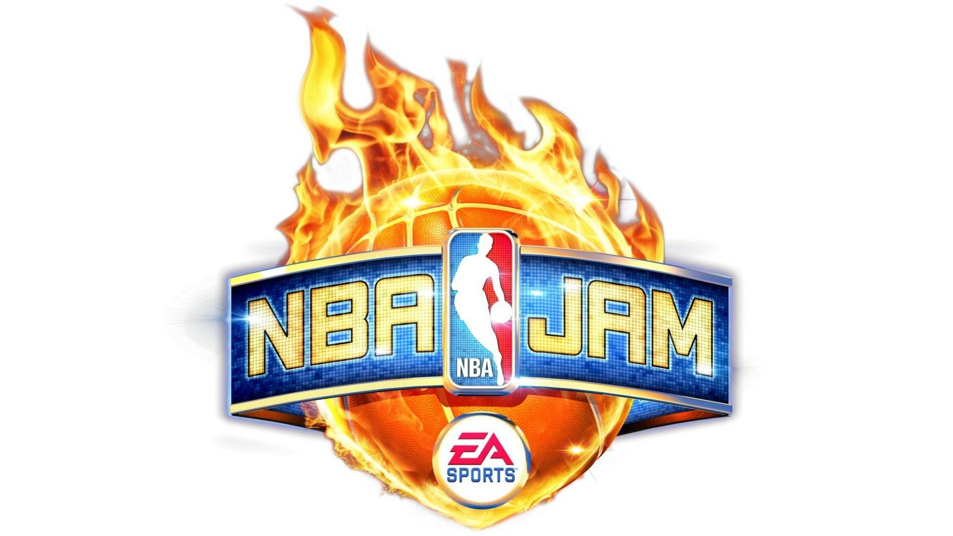 1920x1080 NBA Jam HD: Flaming Hoops Arcade Wallpaperx1080
