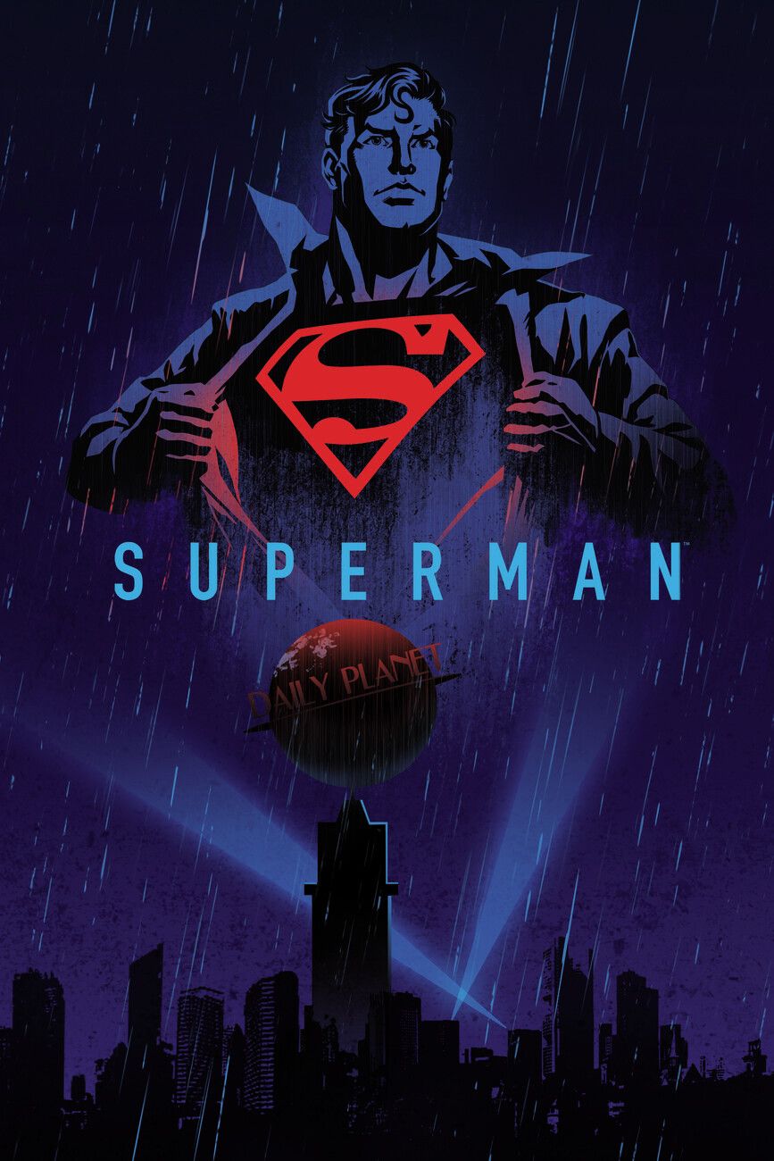 867x1300 Poster Superman Planet. Wall Art 1 FREE