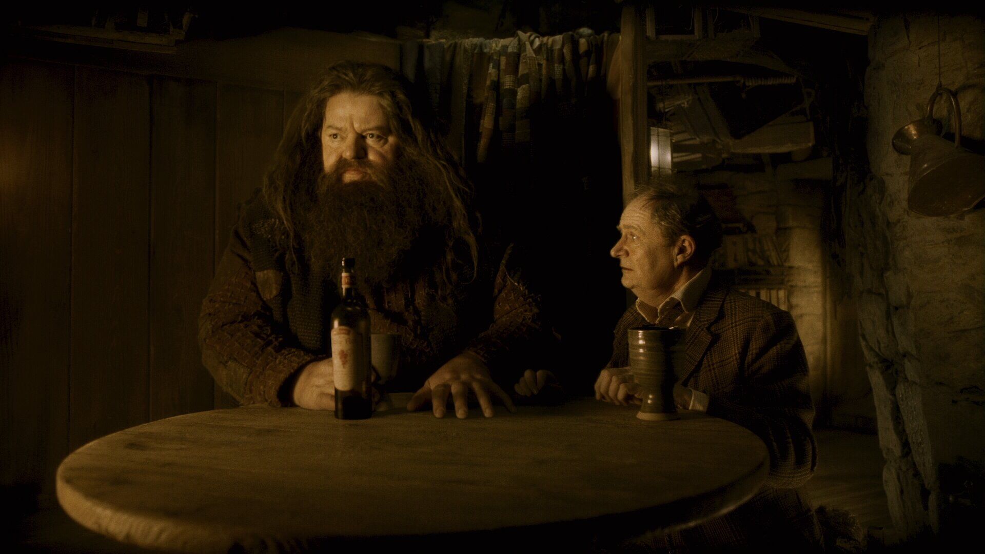 1920x1080 Download Horace Slughorn Rubeus Hagrid Movie Harry Potter And The Half Blood Prince HD Wallpaperx1080