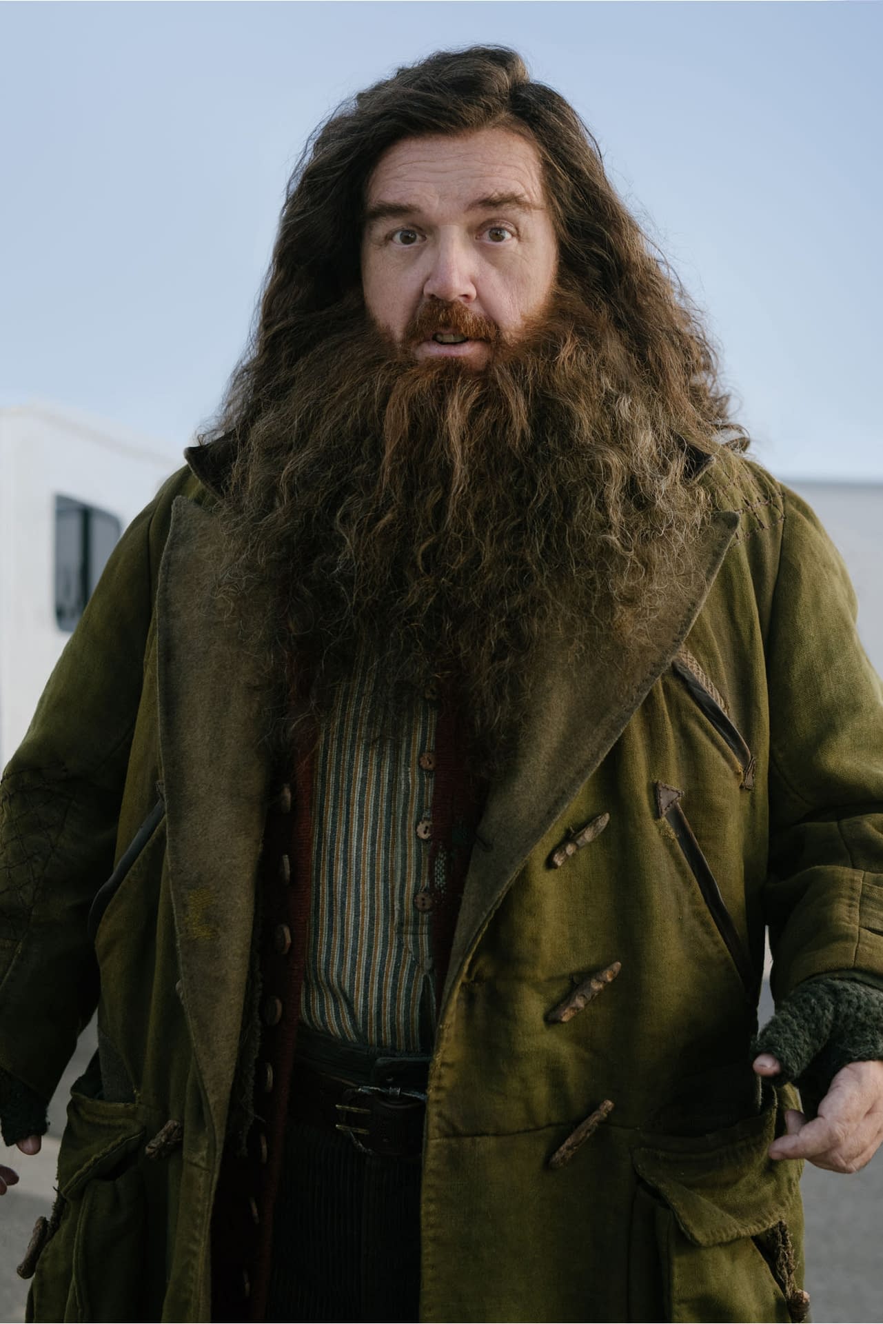 1281x1920 Harry Potter Series Releases First Look at Nick Frost's Rubeus Hagrid