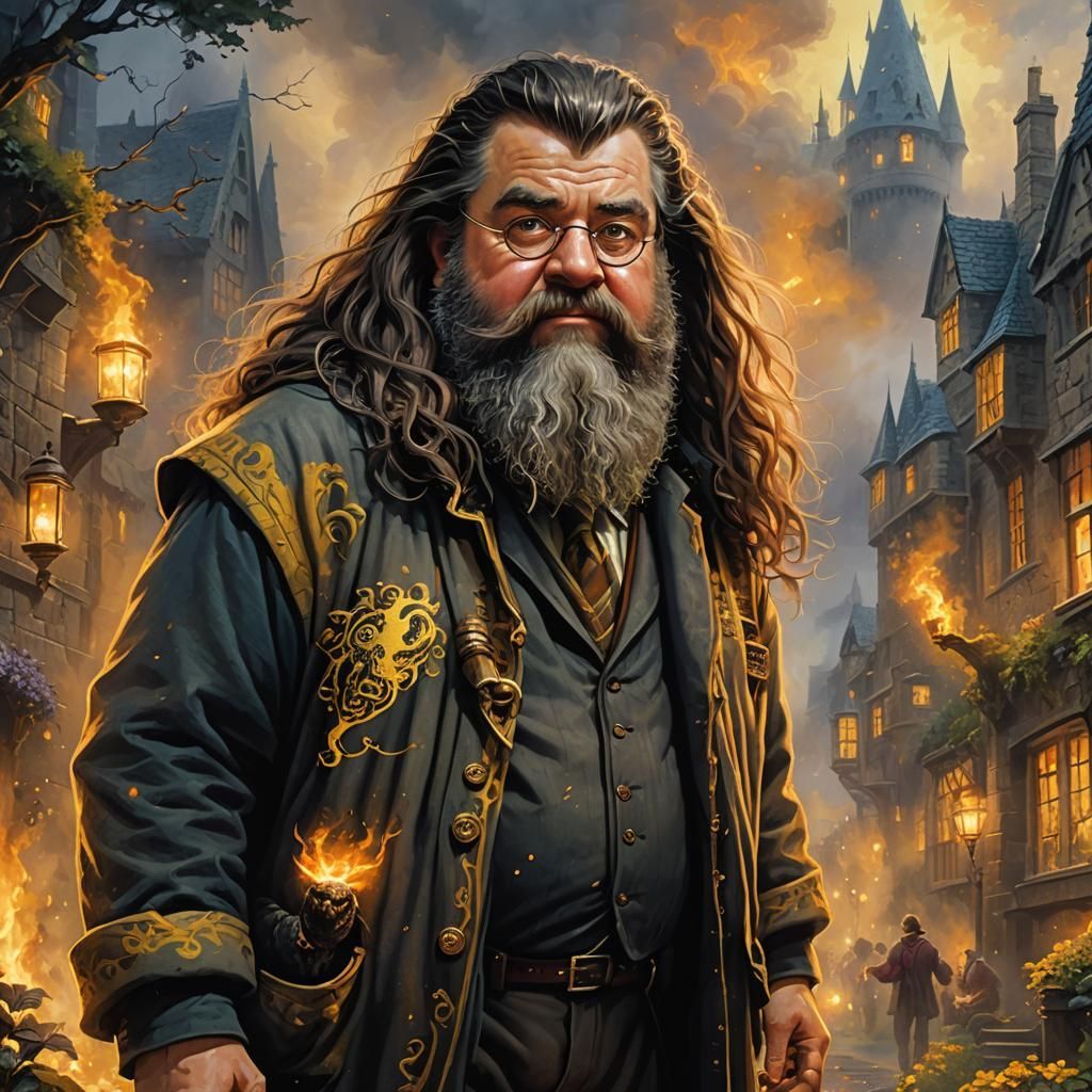 1024x1024 Rubeus Hagrid from Hogwarts