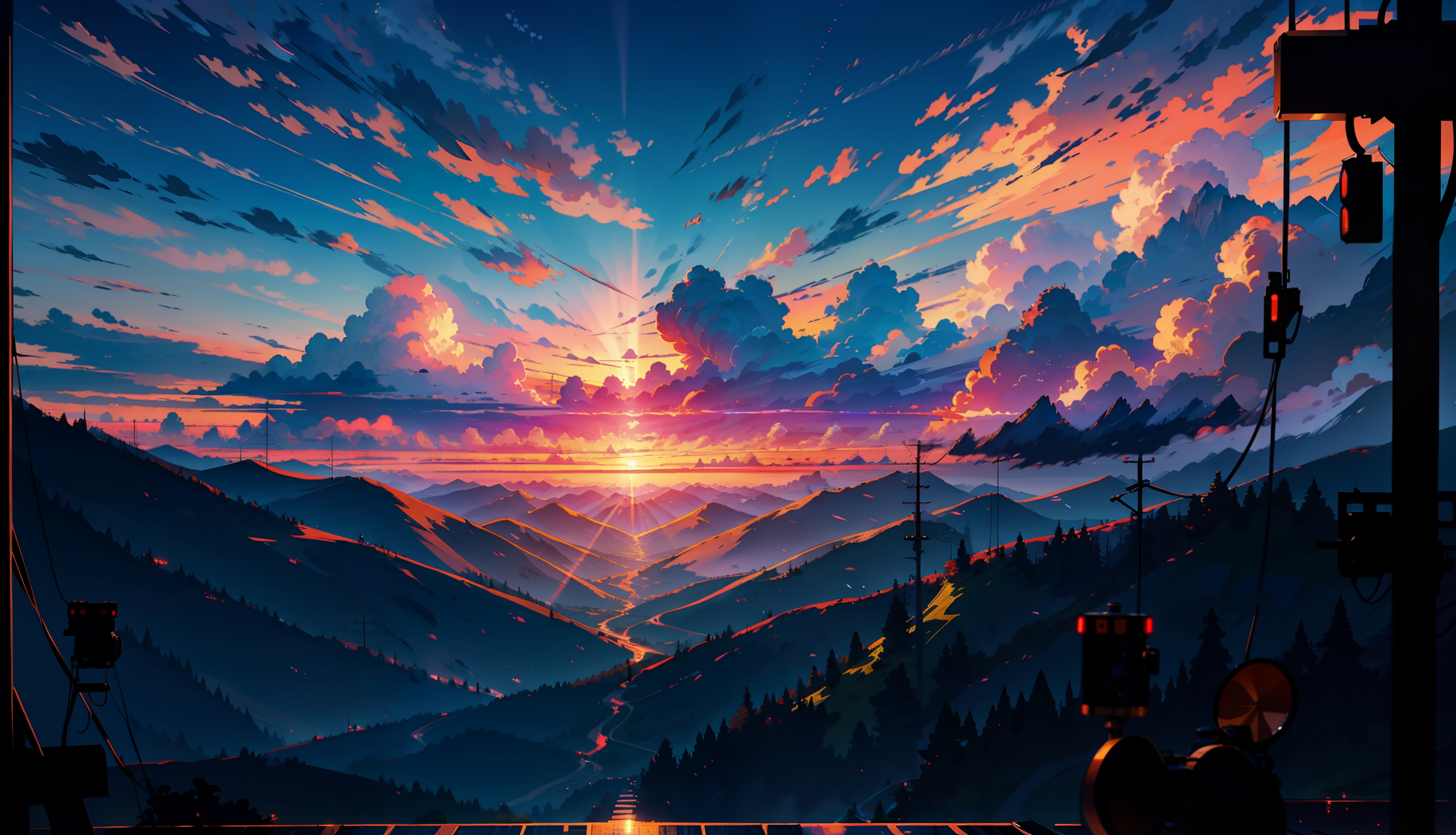 1952x1120 Dream Landscape HD AI Art Wallpaper, HD Artist 4K Wallpaper, Image and Background