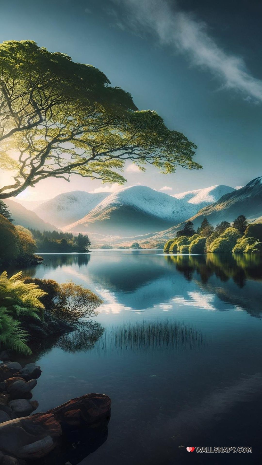 1080x1920 Dreamy scenery nature ai wallpaper 1080p mobile