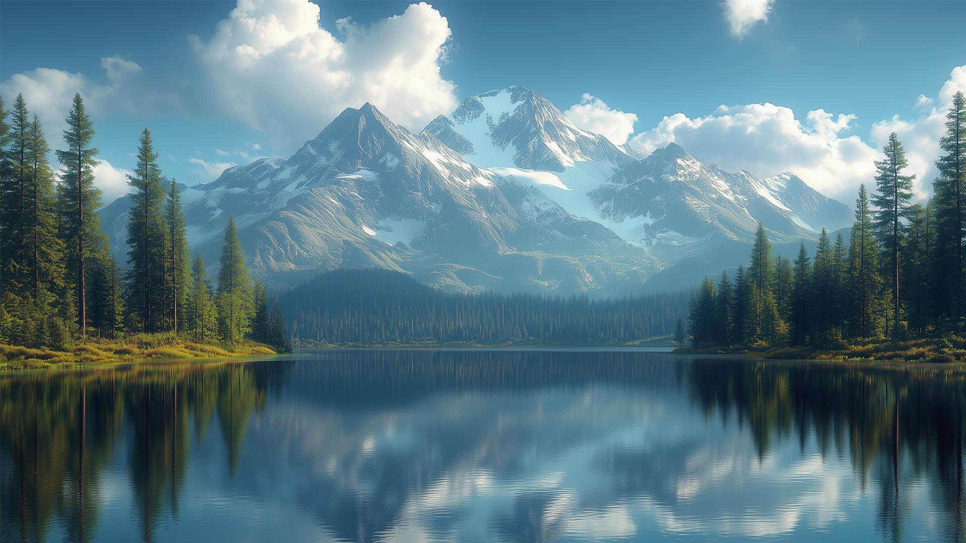 1920x1080 Majestic natural scenery in AI[1920×1080]
