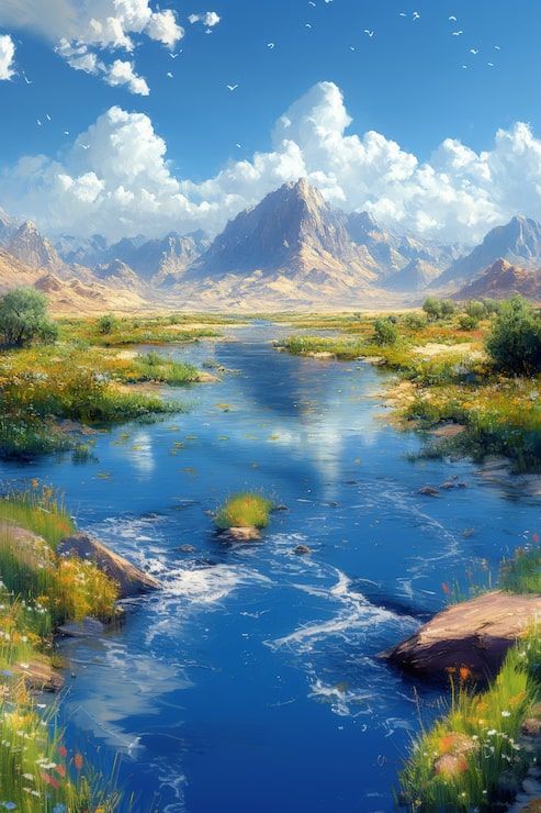 493x740 Ai generated scenery Image