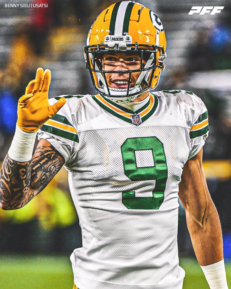 900x1125 Christian Watson: 5 REC TDs among rookie WRs