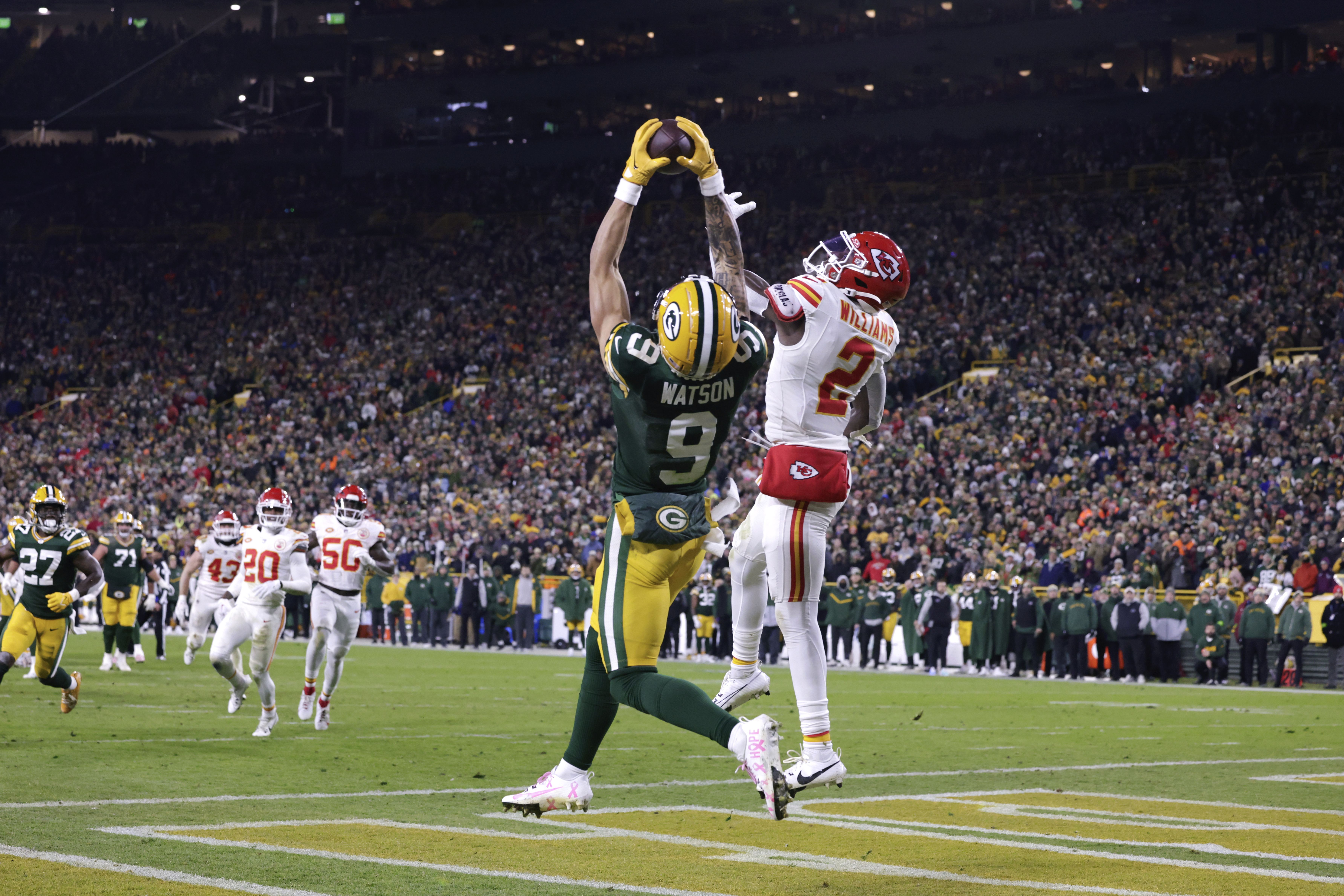 7131x4754 Improved health has Packers' Christian Watson feeling more confident going into the season