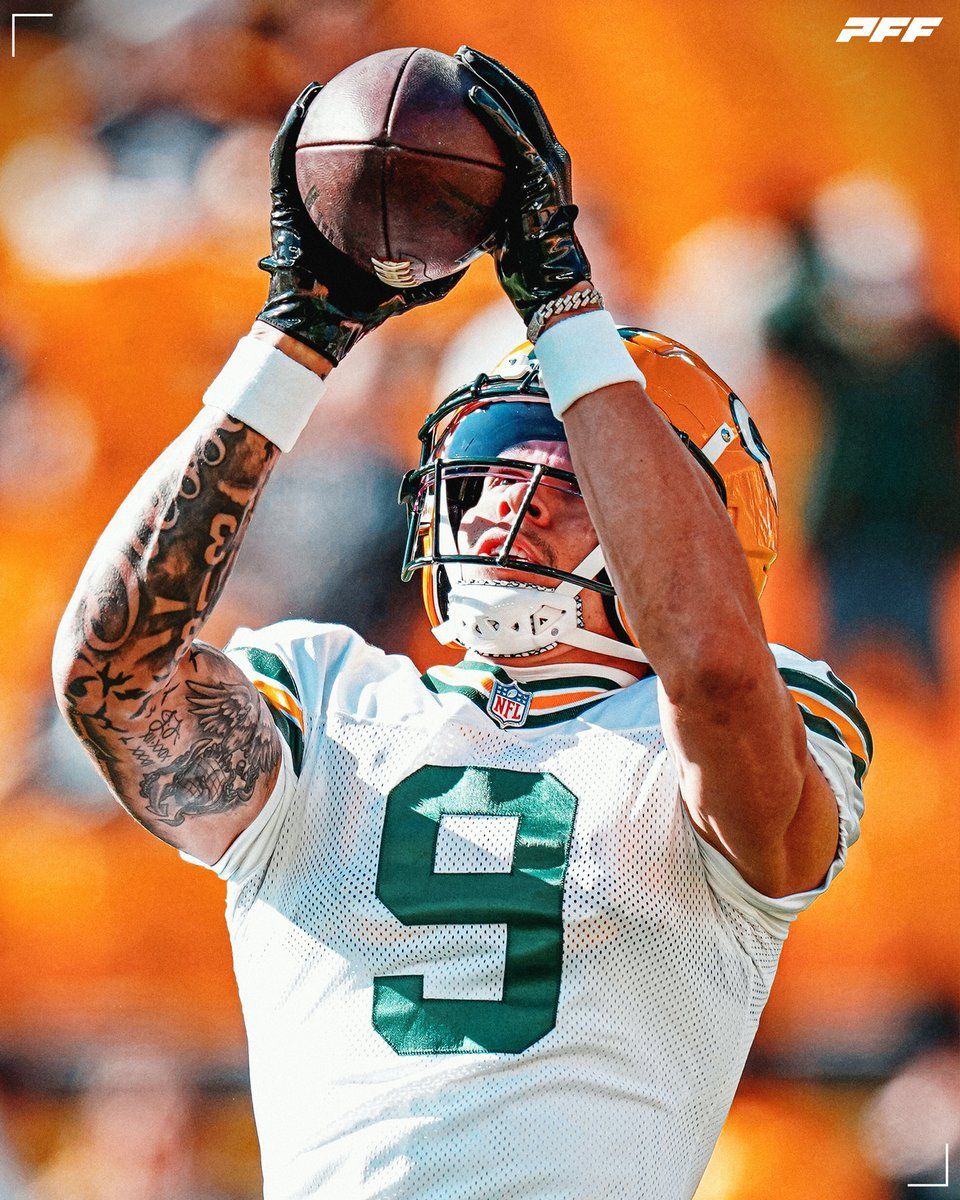 960x1200 Christian Watson: Highest Graded WR In The NFL Over The Last 2 Weeks (90.9)