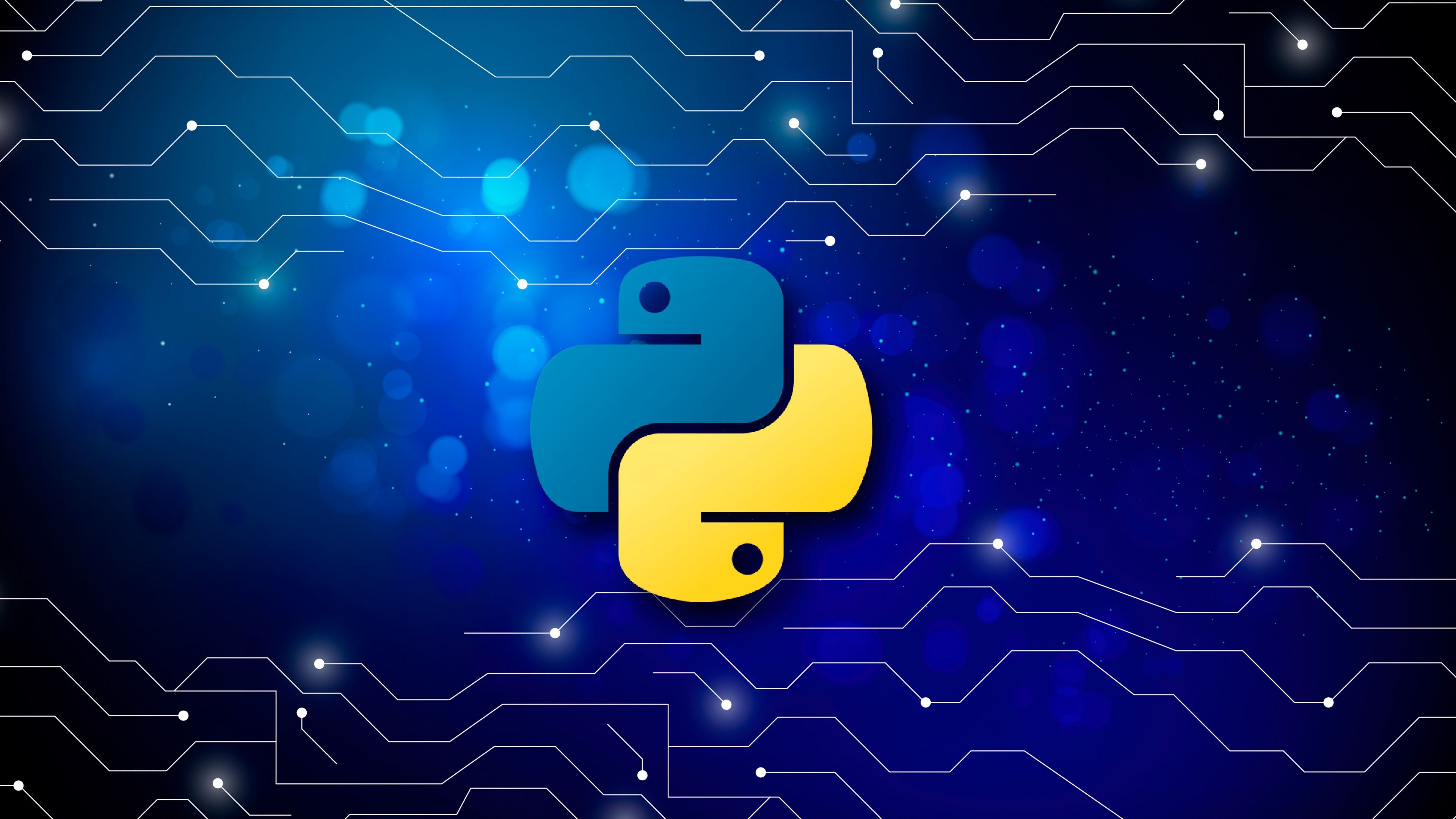 3840x2160 Python Wallpaper 4K, Programming language, 5K