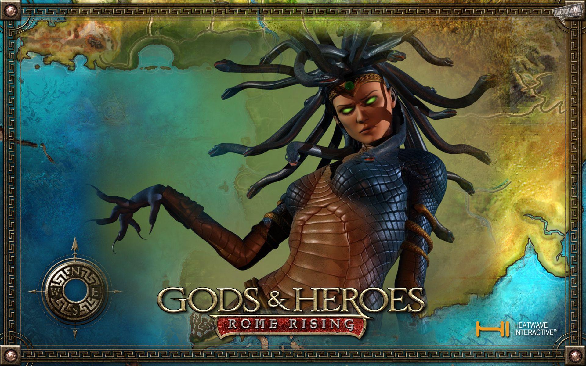 1920x1200 Gods A Heroes Medusa