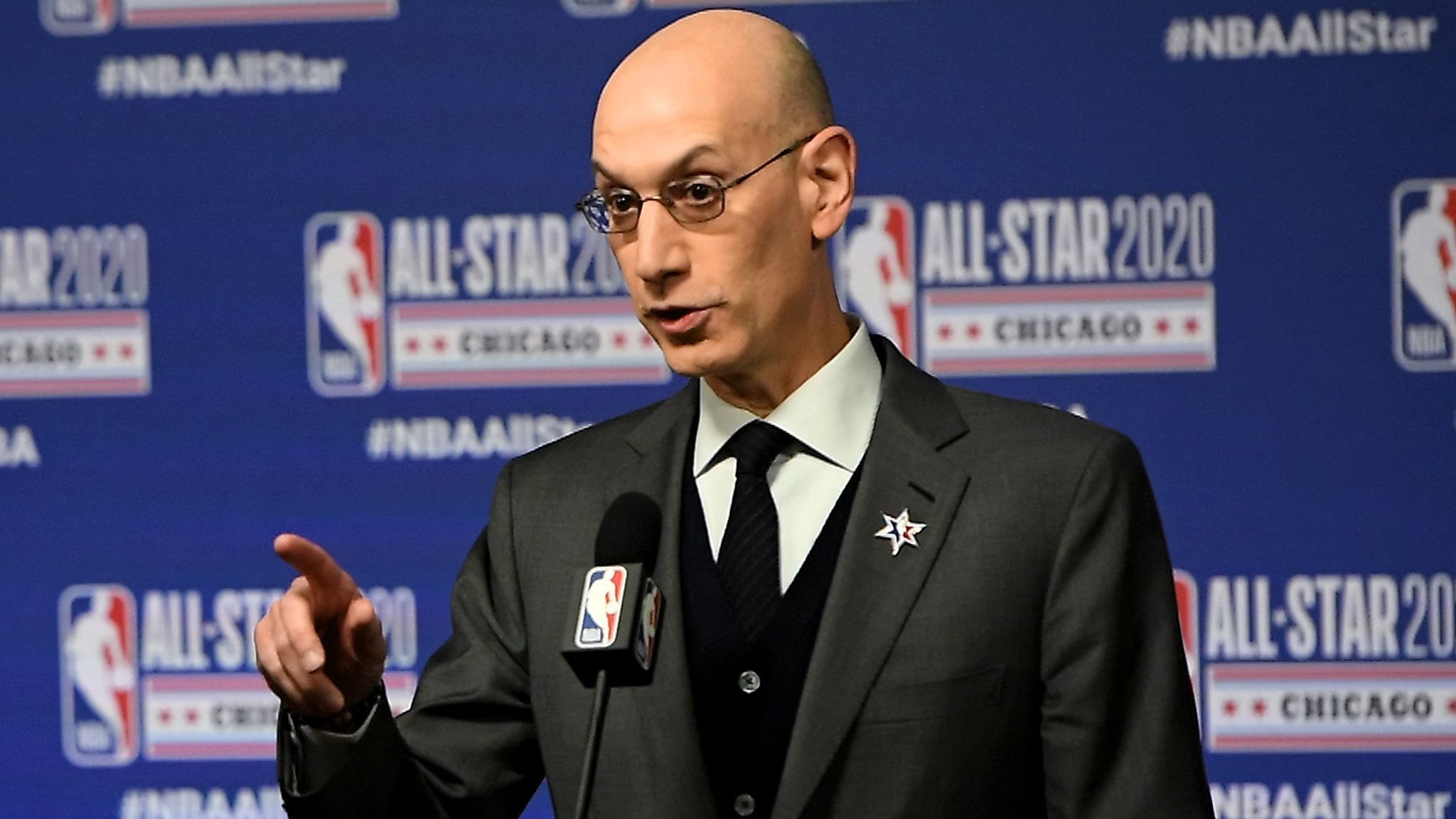 2048x1152 NBA to stop season if coronavirus spreads, says Adam Silver