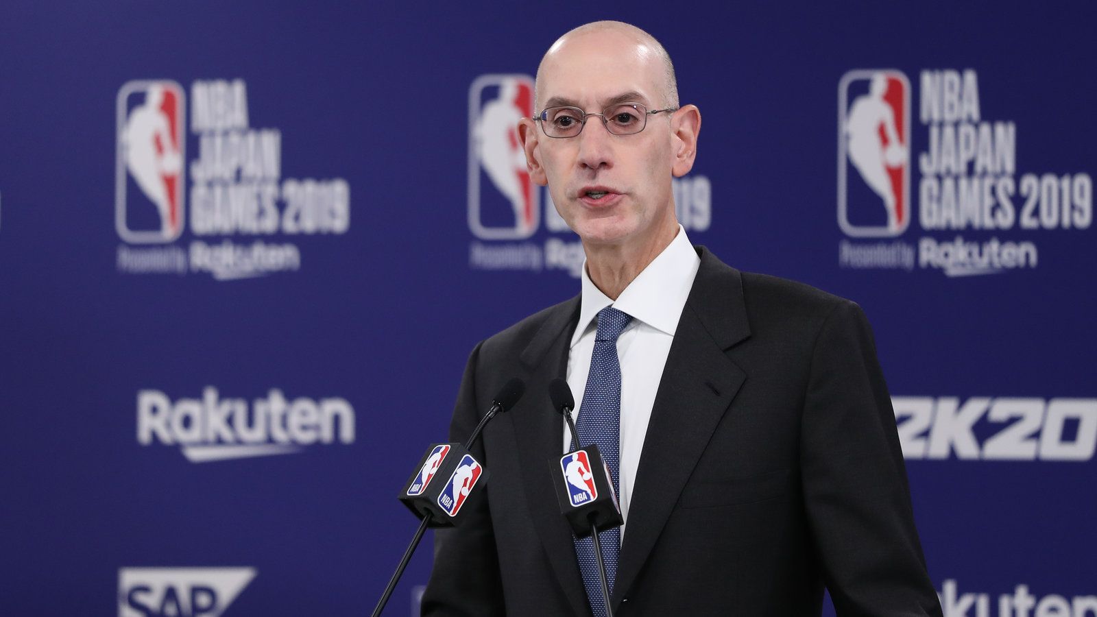 1600x900 ‘It’s Unfortunate, ’ Adam Silver Says of China’s Backlash Against N.B.A