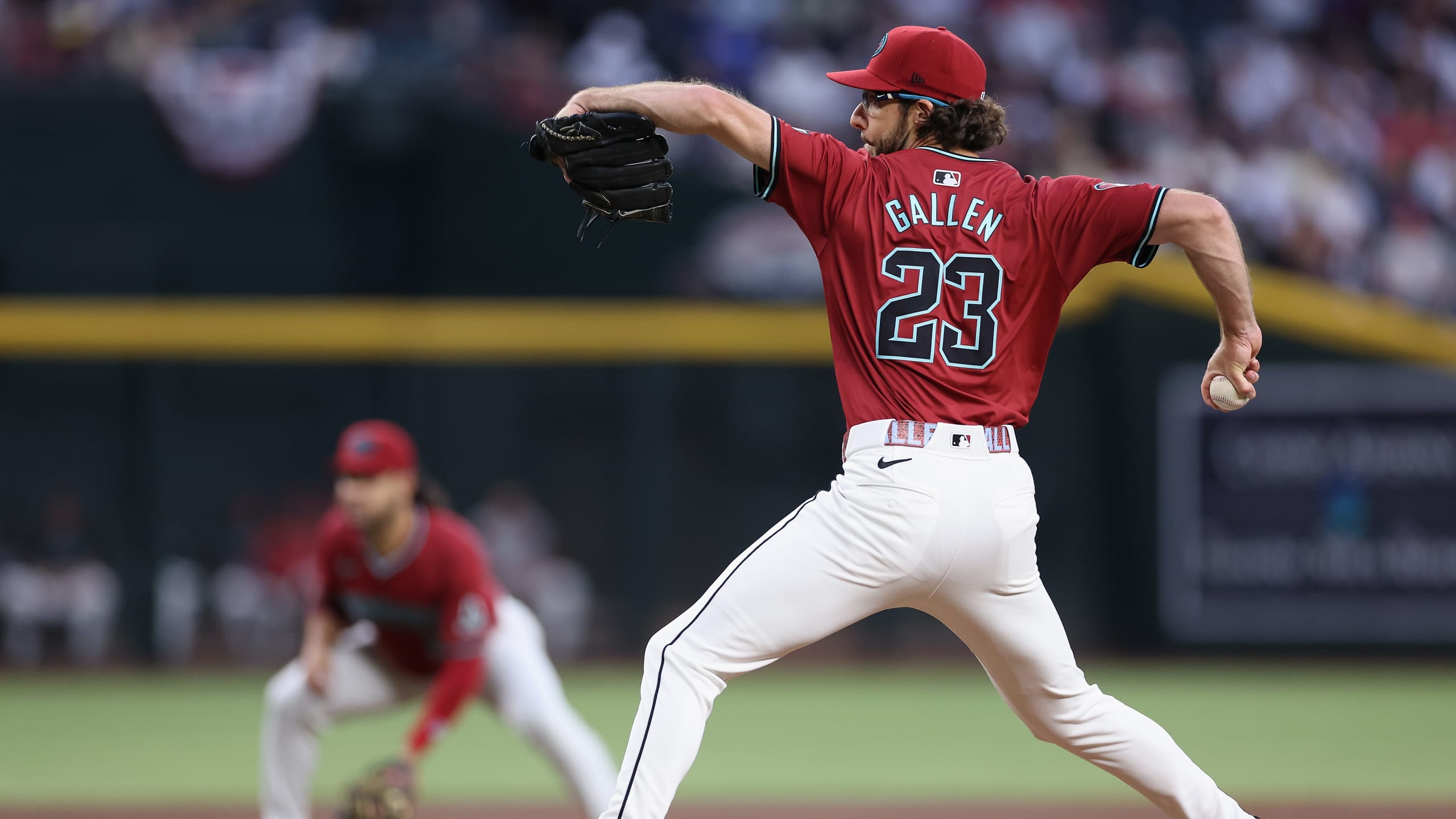 2560x1440 Diamondbacks Player Reviews : # Zac Gallen. AZ Snake Pit