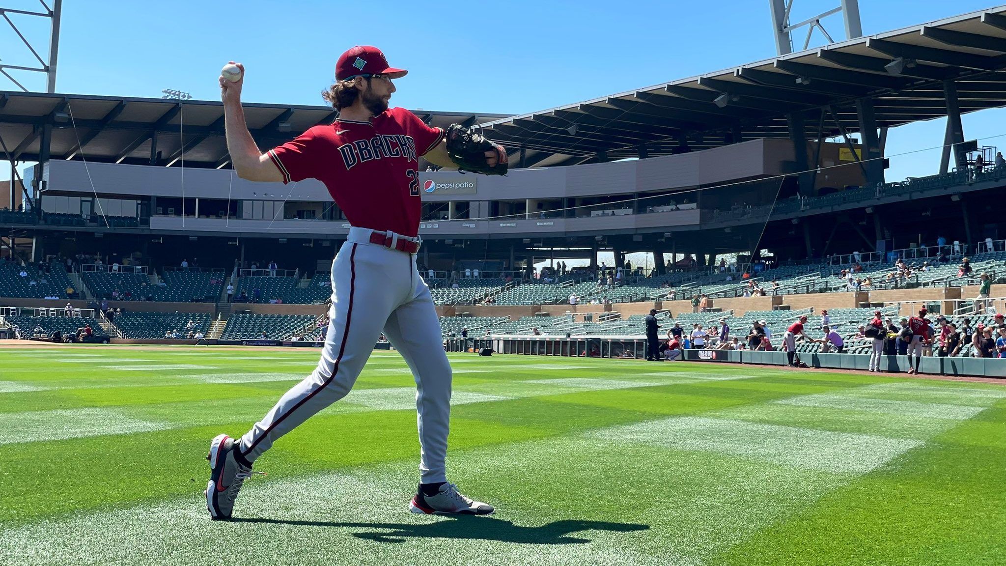 2048x1152 D Backs' Zac Gallen Looks Sharp In Spring Debut, Aims To Not Miss First Start