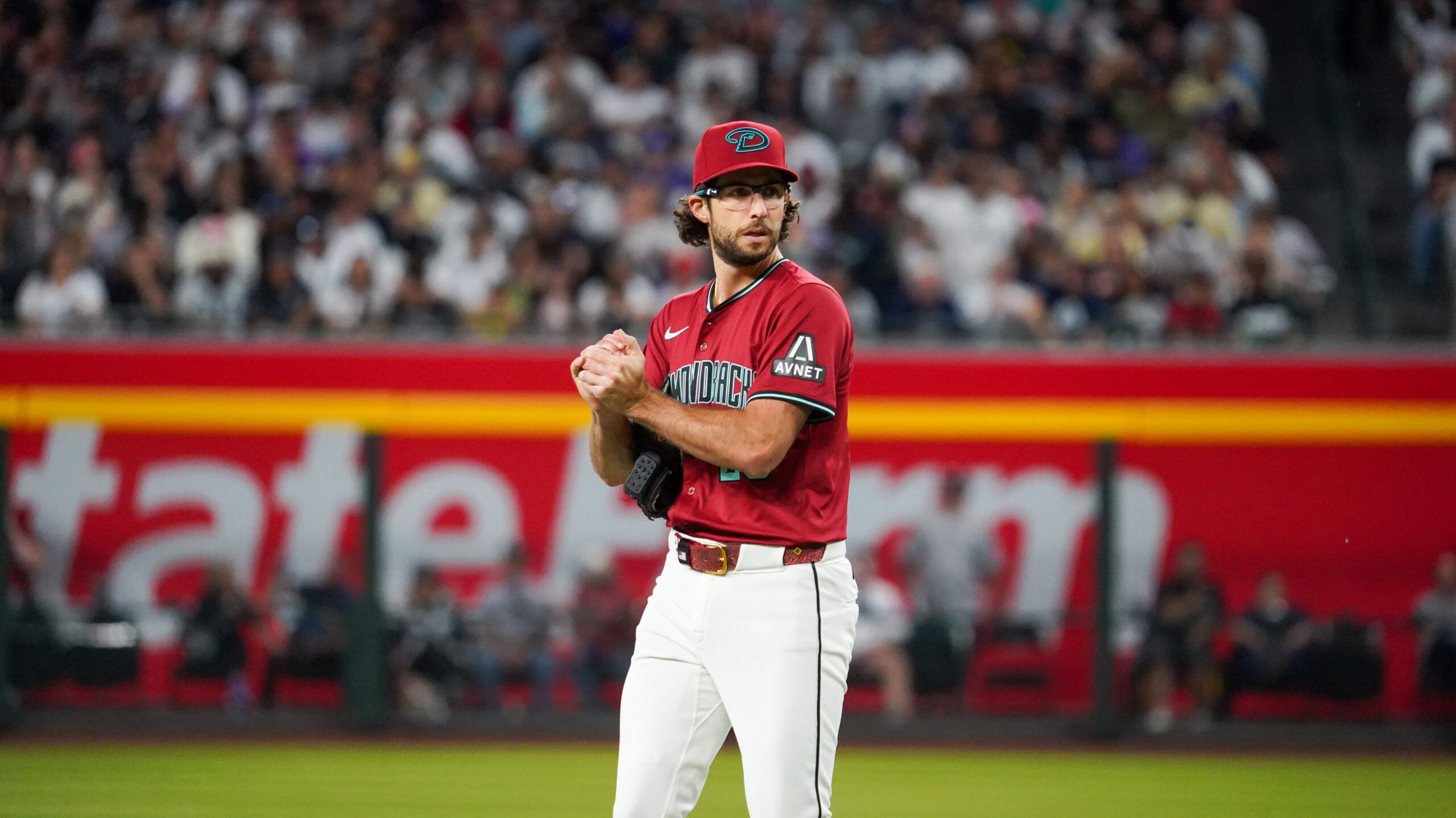2560x1440 Diamondbacks ace Zac Gallen blanks Yankees