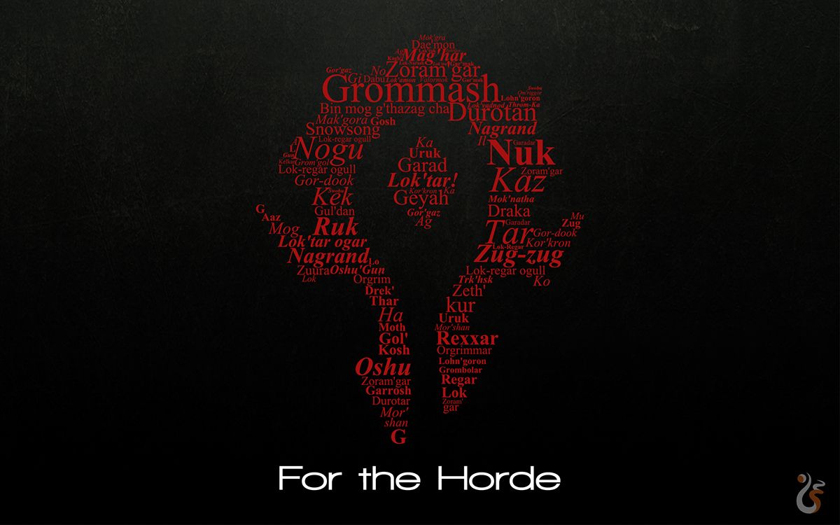 1200x750 For The Horde Wallpaper