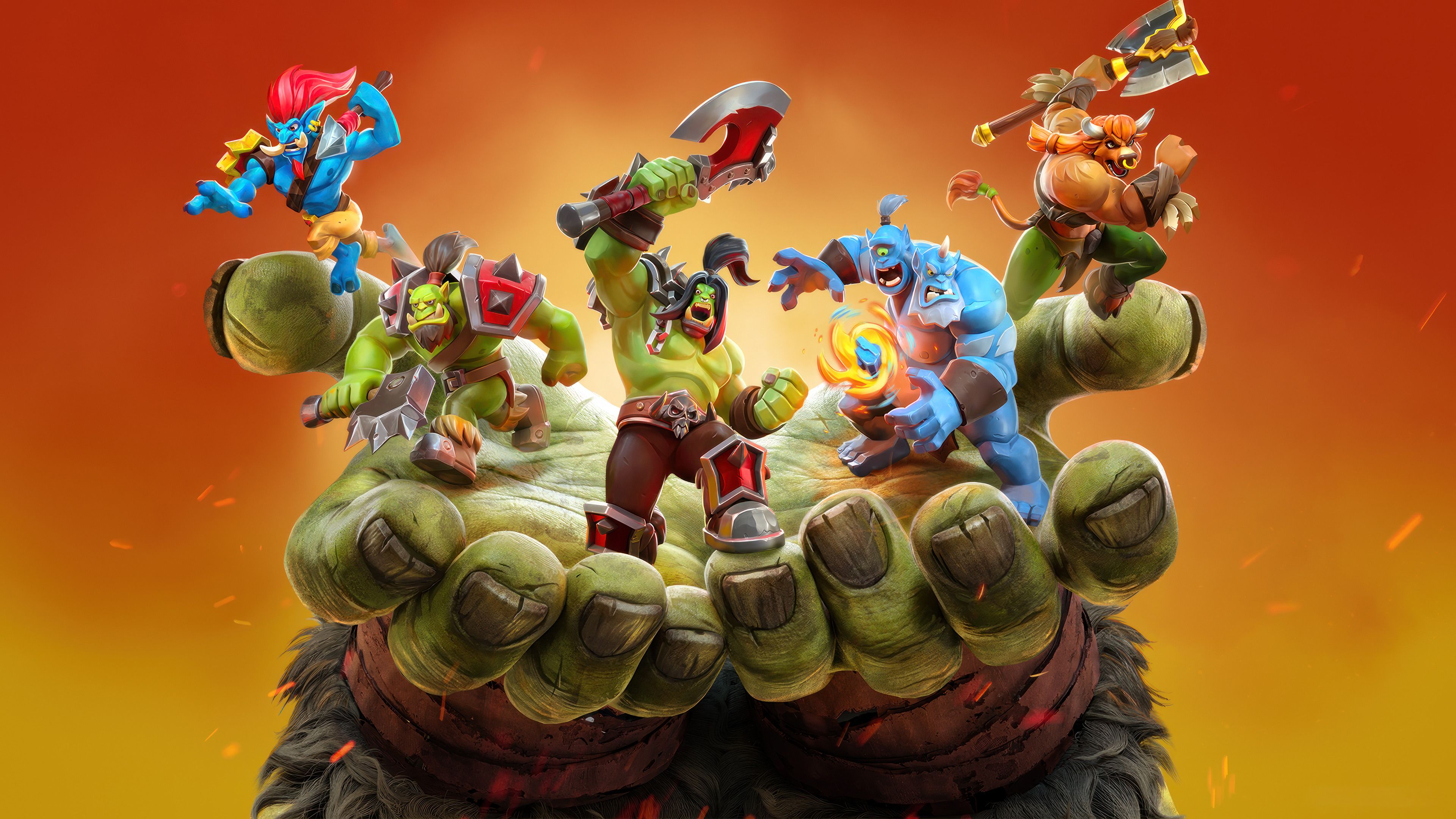 3840x2160 Horde HD 4K Wallpaper PC & Phone
