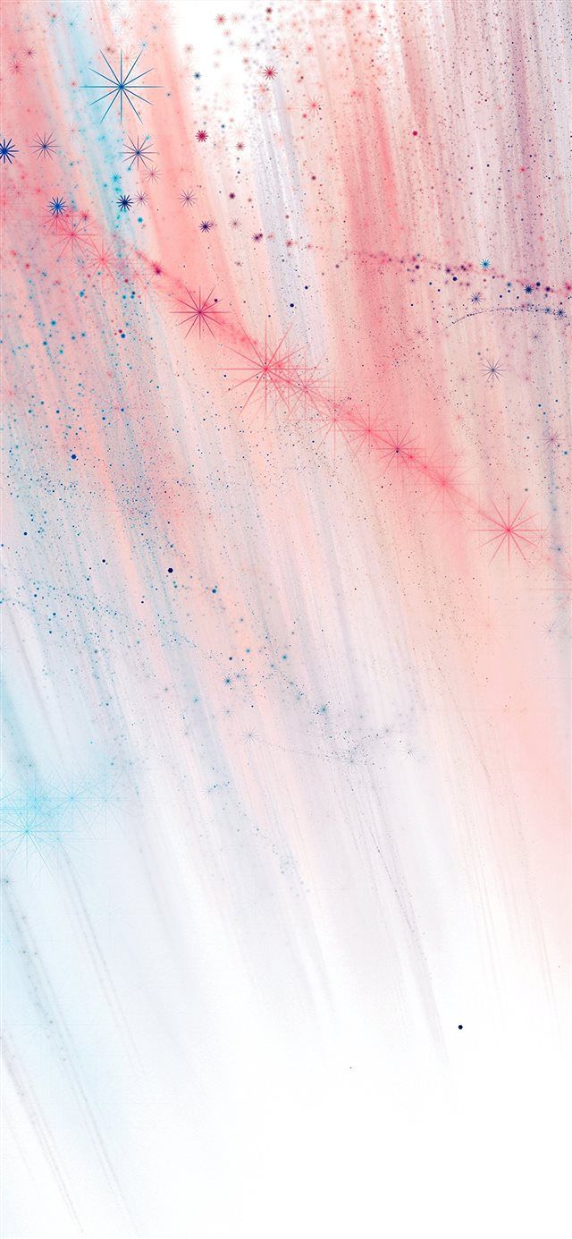 640x1385 Light Star Beautiful Pattern White iPhone X Wallpaper Free Download
