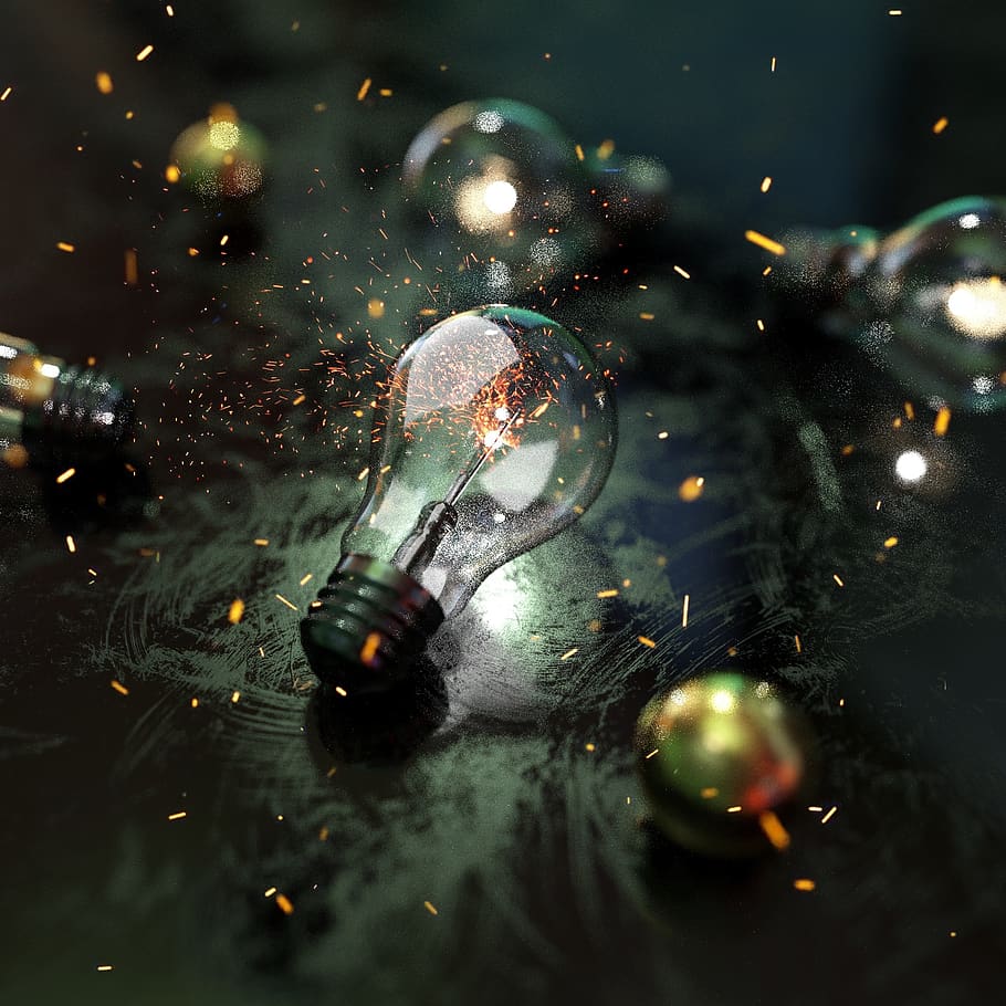 910x910 HD Wallpaper: Pearl, Rain, Science, Light, Water Molecule, Close Up, Selective Focus