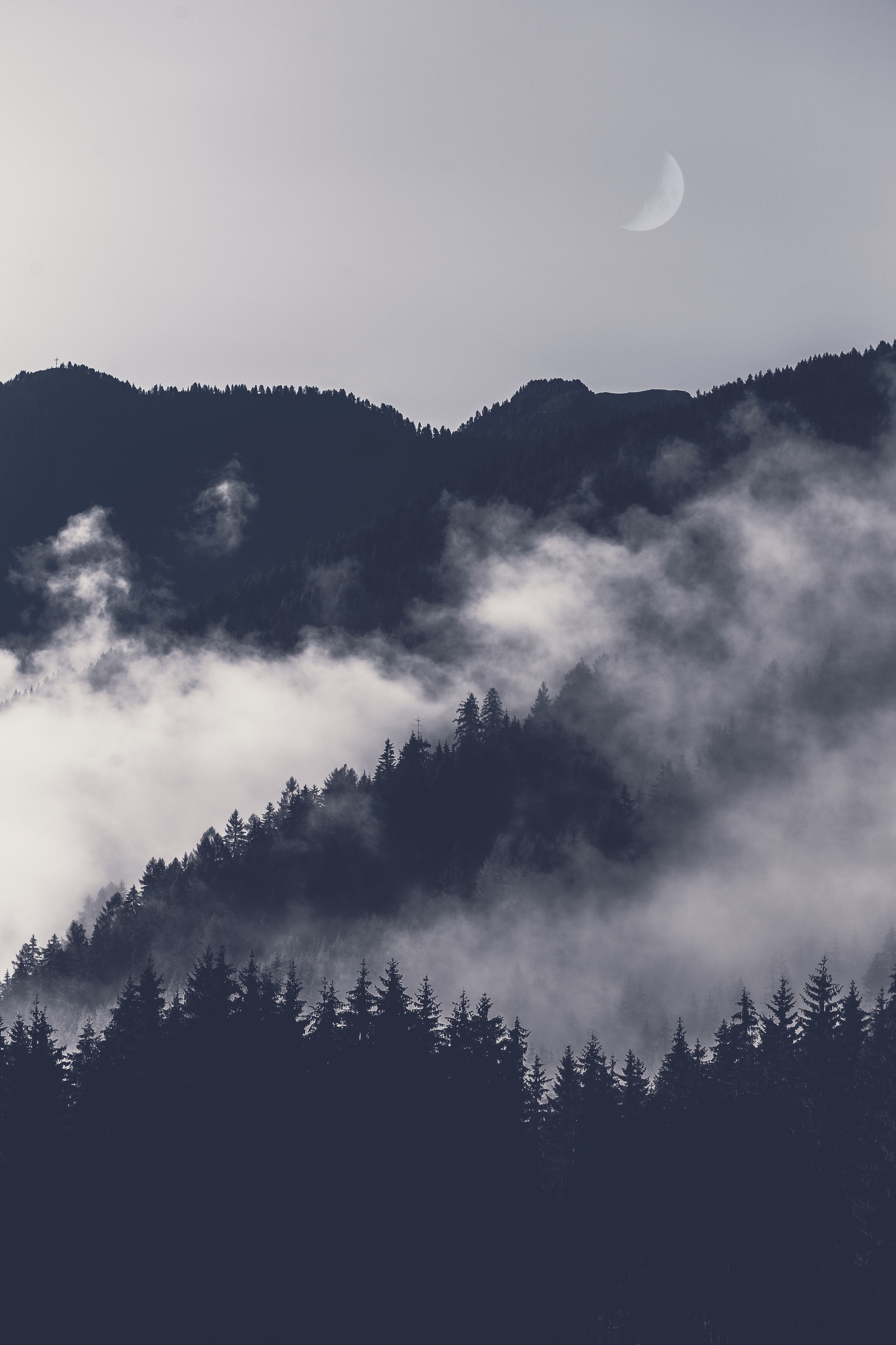 3648x5472 Wallpaper Atmosphere, Cloud, Mountain, Light, Nature, Background Free Image