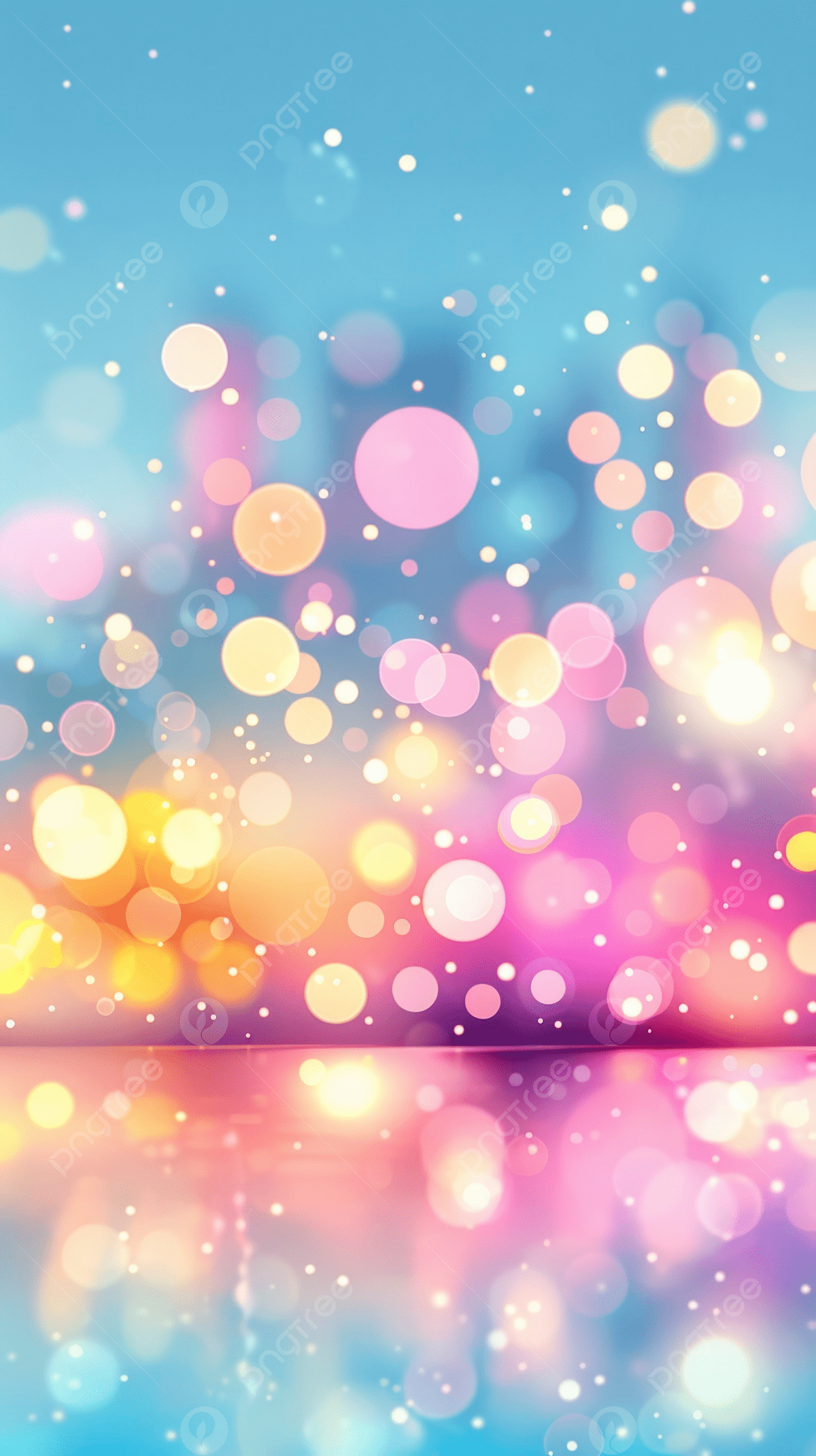 1200x2141 Background With Blur City And Pink Bokeh Light Effect Wallpaper Image For Free Download