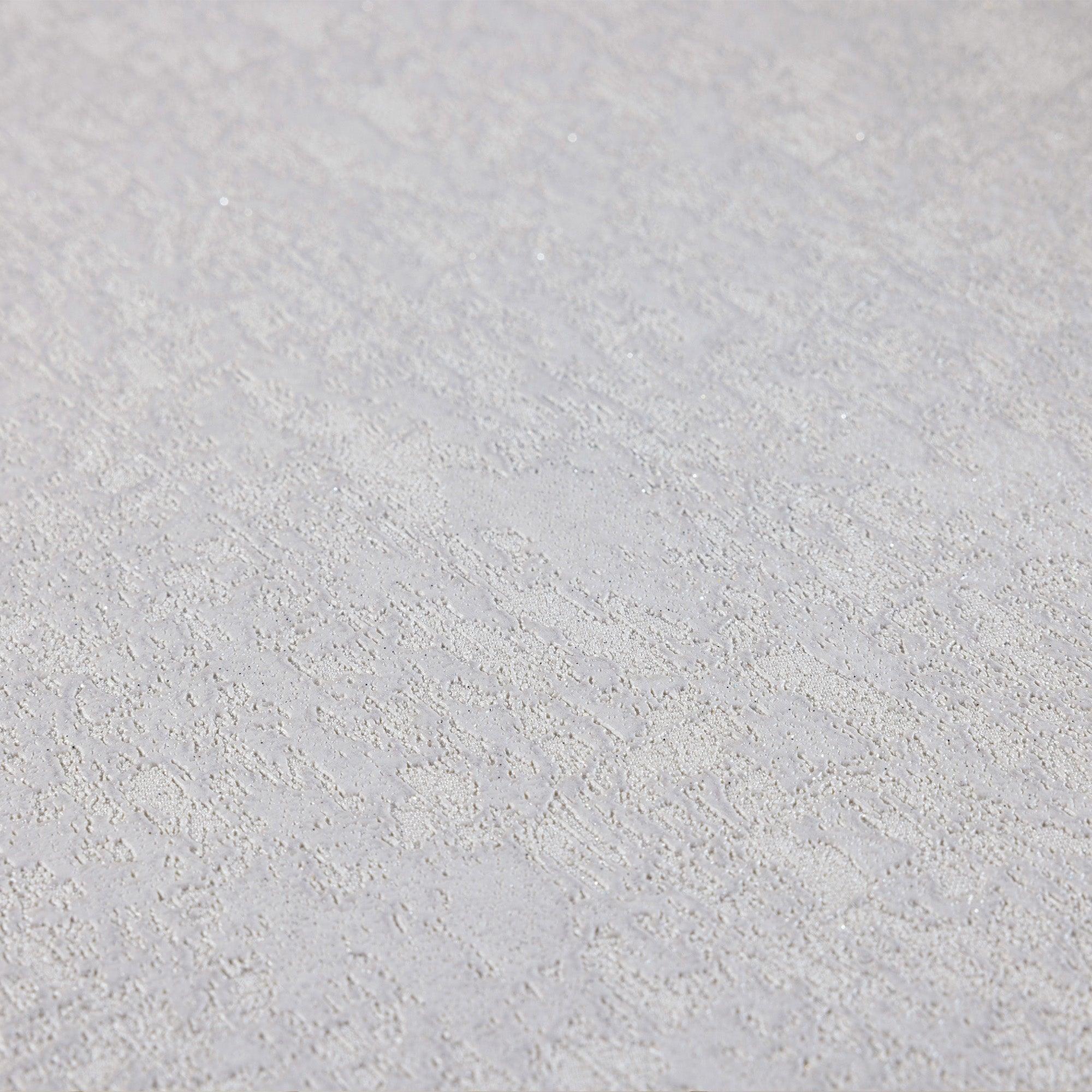 2000x2000 Modern Textured Wallpaper, White Solid Color Sparkling Light Neutral Colors Non Pasted Wallcovering, Plain Abstract Design