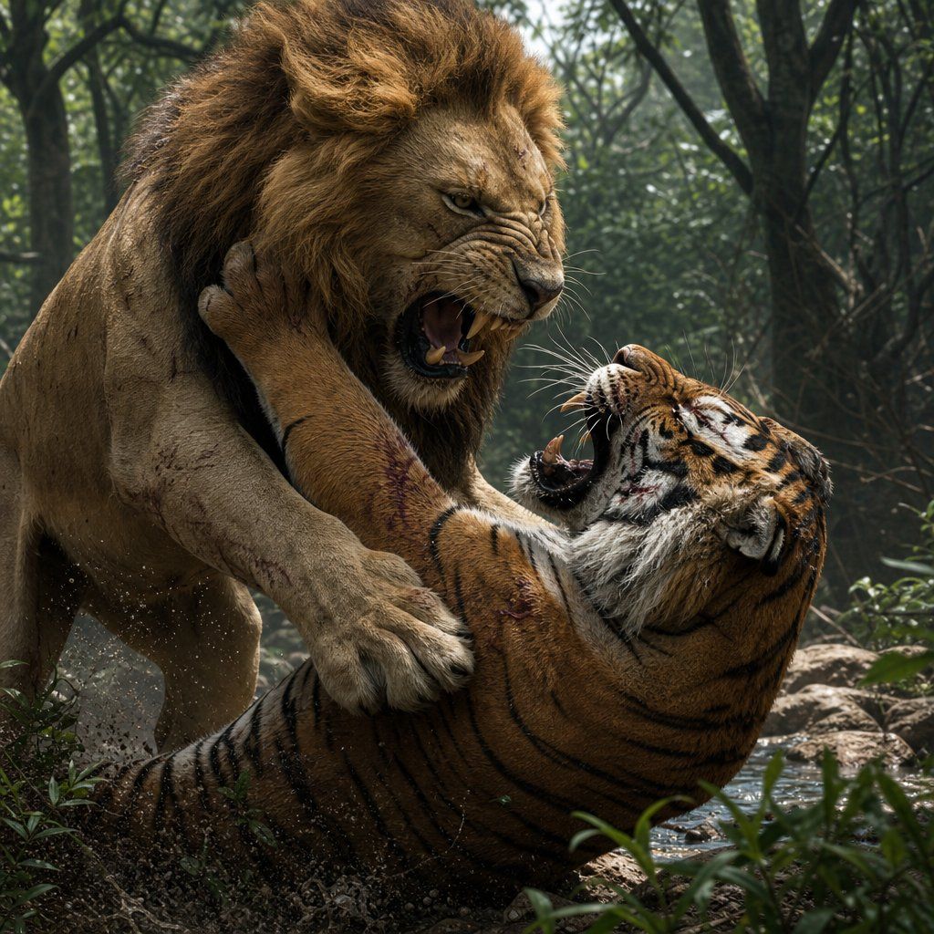 1024x1024 Witness the ultimate cat attack!