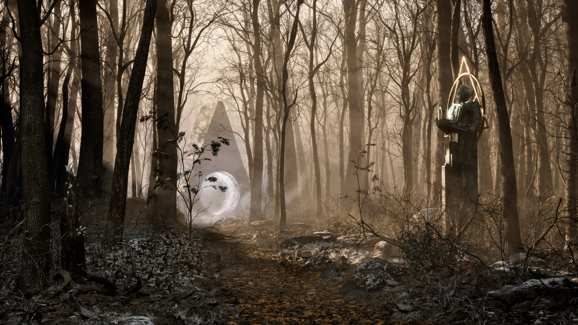 1920x1080 The Talos Principle 2 Mystical Forest Wallpaper Game Backgroundx2160