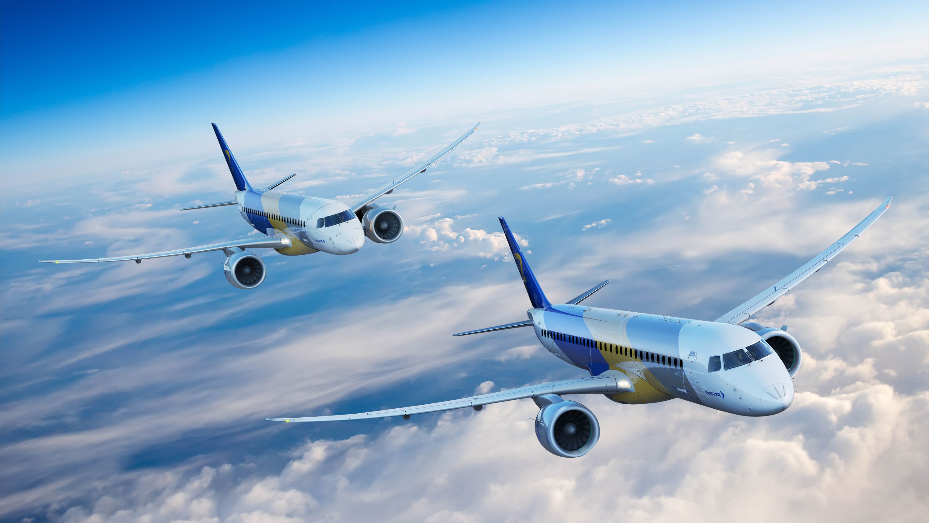 3000x1688 Embraer E195 E E190 E2 Receive Type Certification In Canada