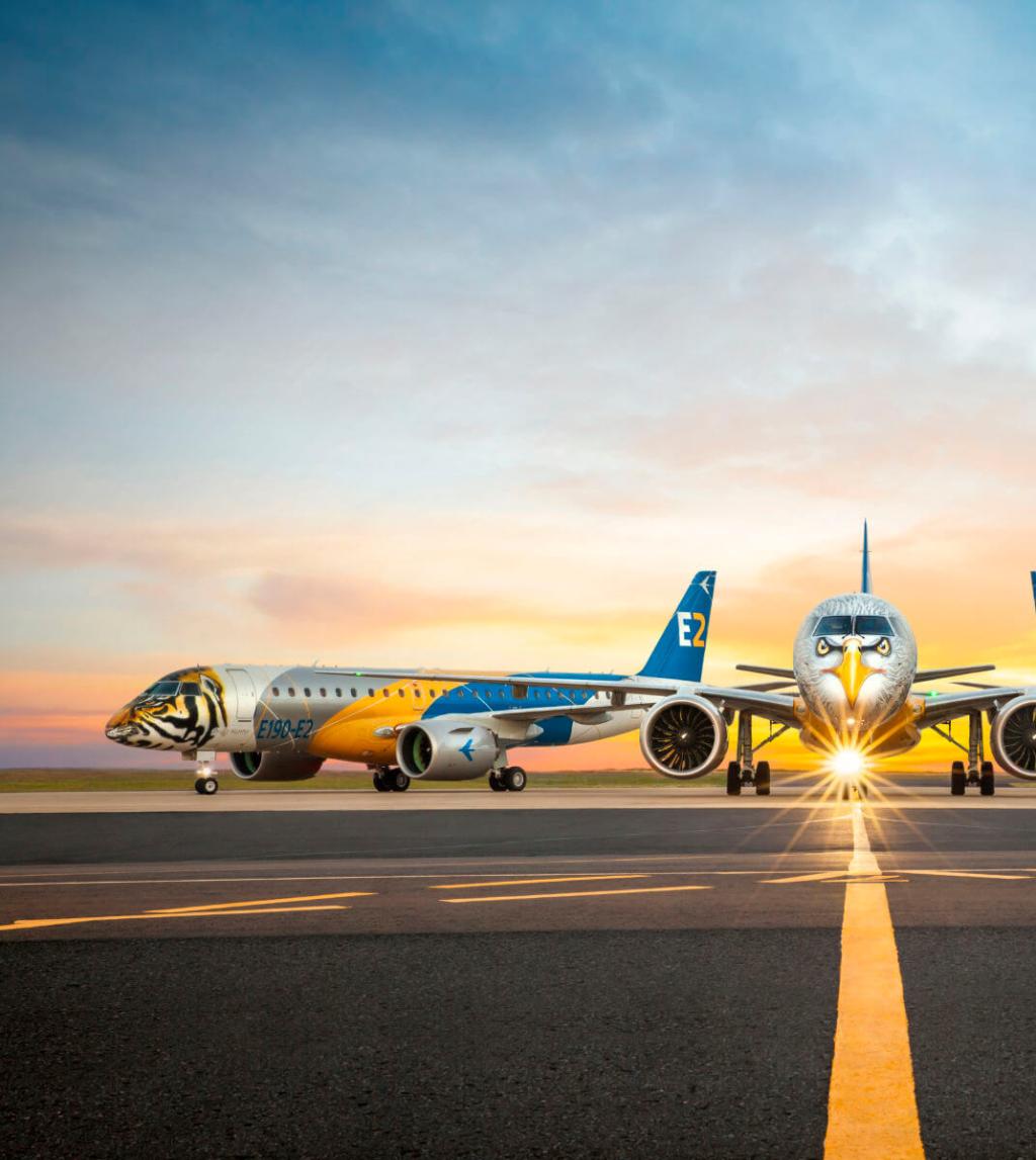1024x1147 Embraer E1 & E2 Jets