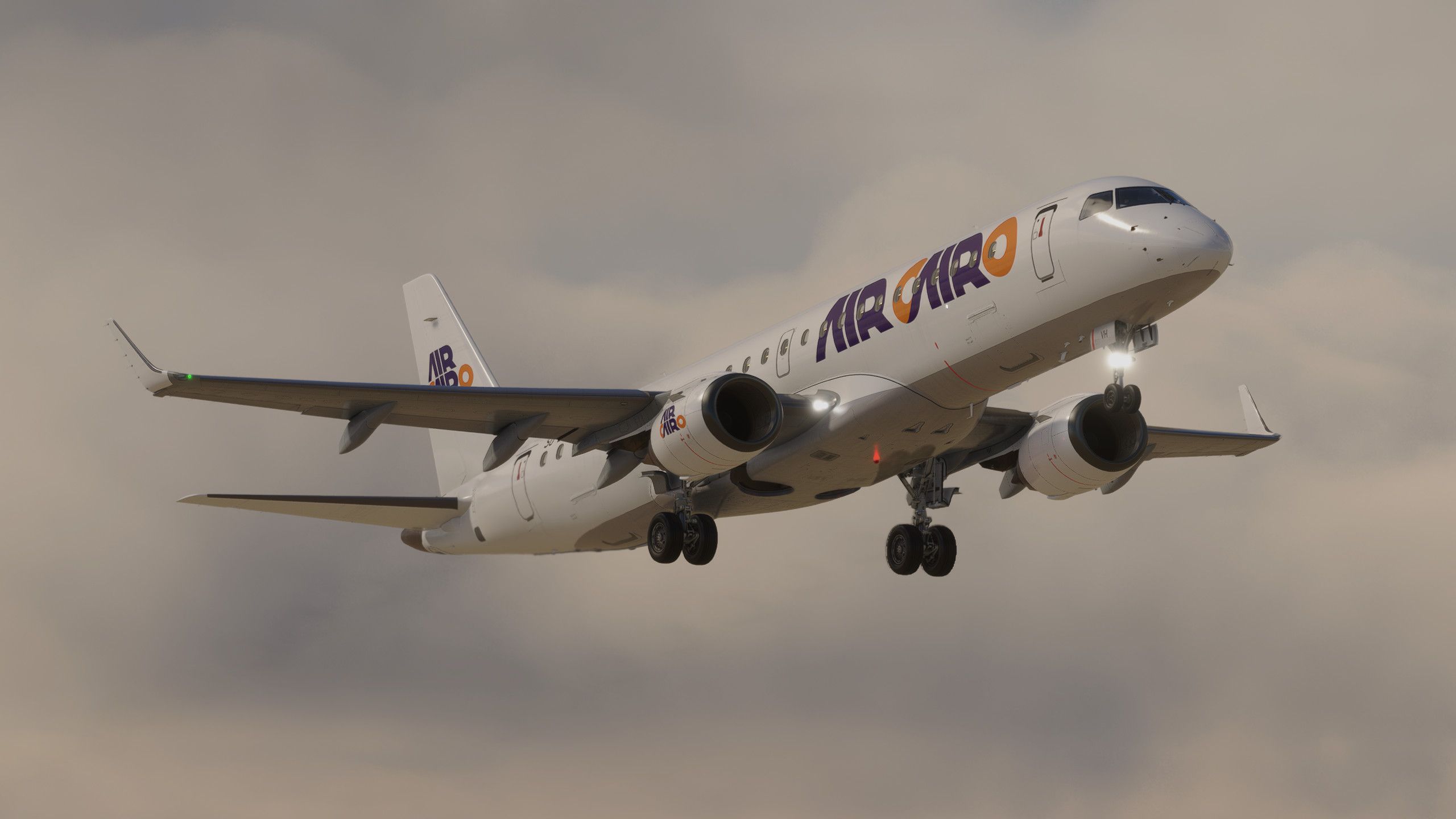 2560x1440 FSS Embraer E190 Air CairoK Liveries for MSFS