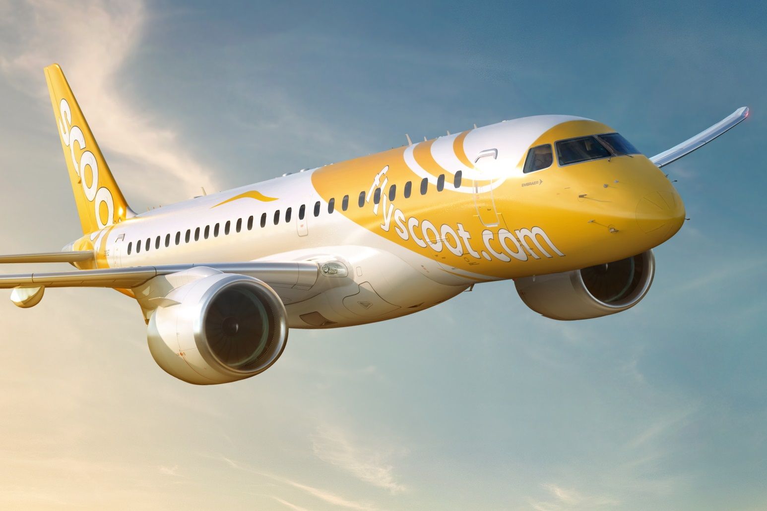 1546x1031 Scoot Unveils Embraer E190 E2 Routes